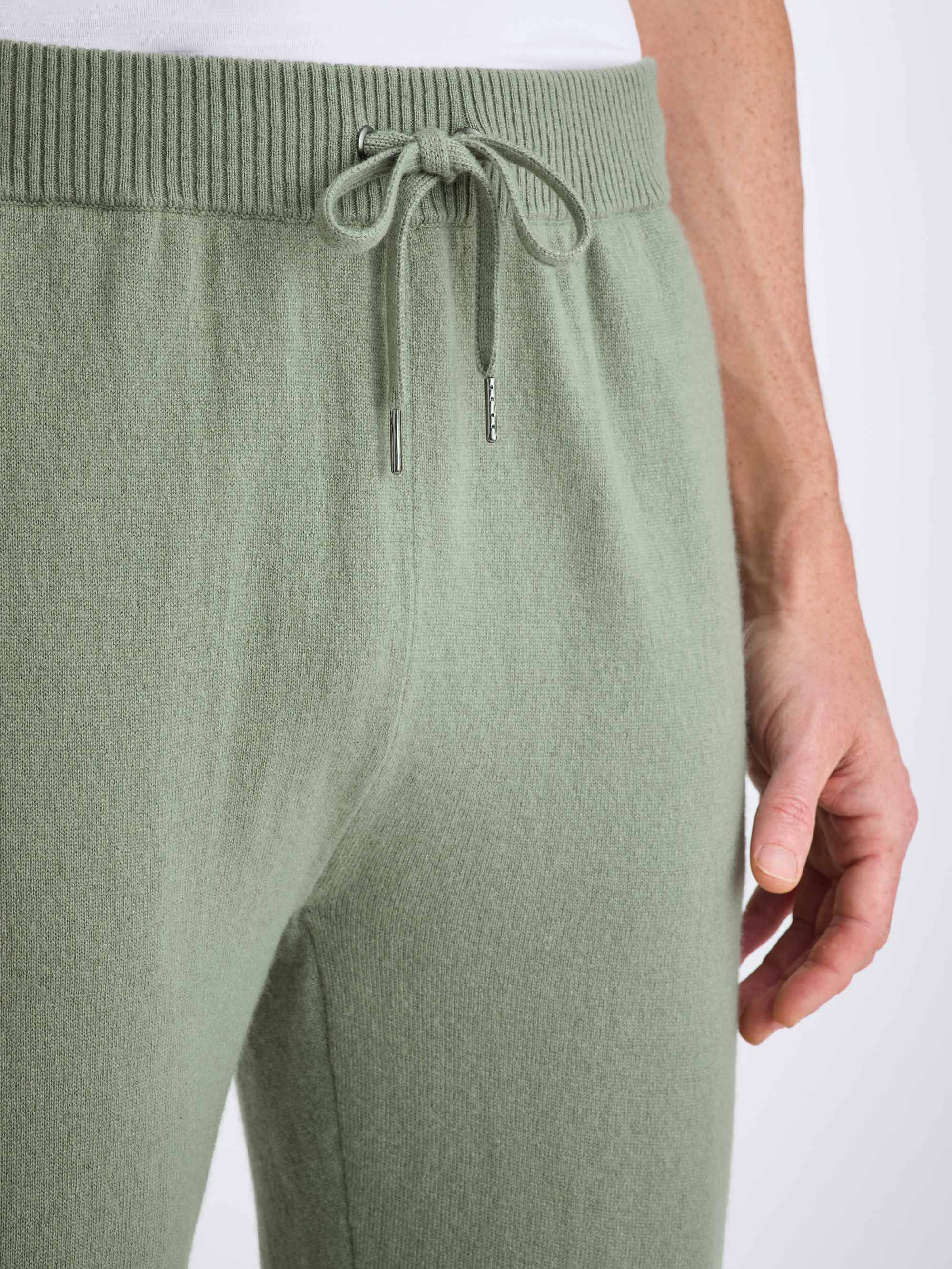 Men's Track Pants Finley Cashmere Sage Green - 5