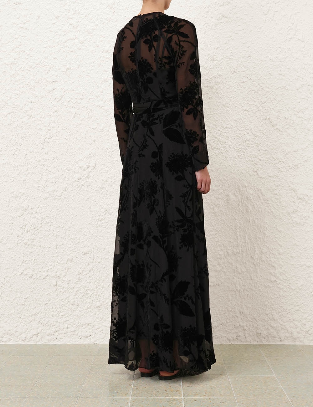 Zimmermann BURNOUT SHEATH DRESS | REVERSIBLE