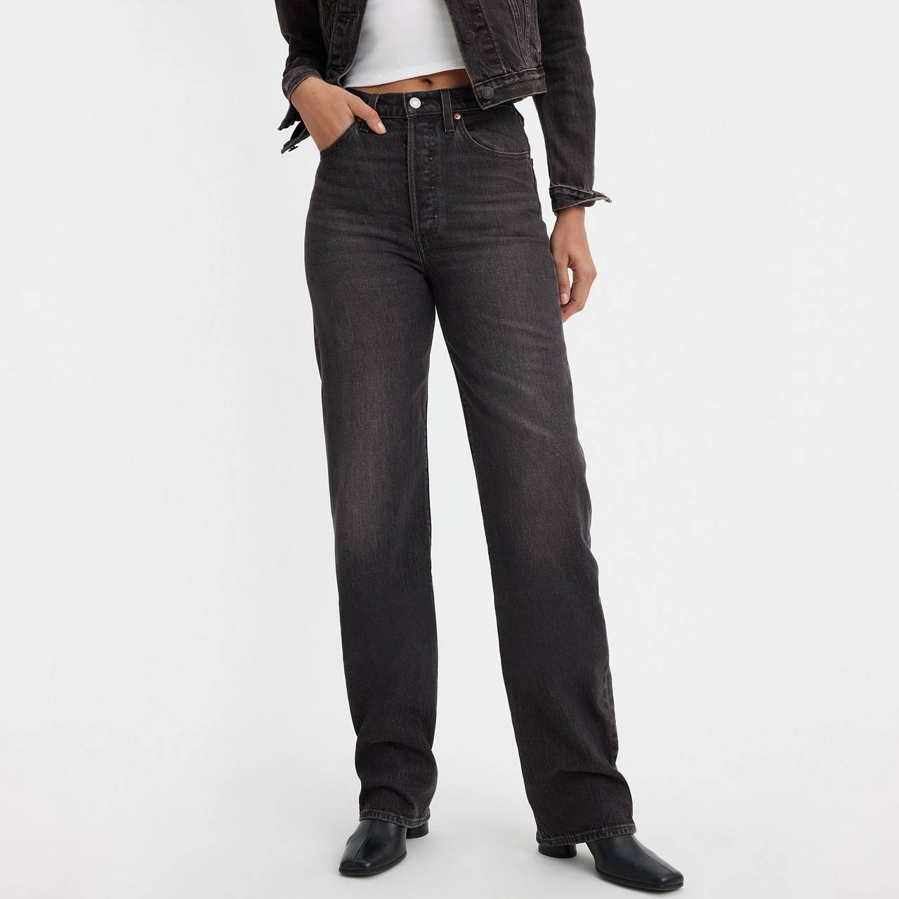 RIBCAGE FULL LENGTH WOMEN'S JEANS - 4