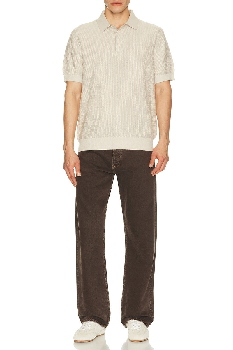 Vince Geo Jacquard Short Sleeve Polo outlook