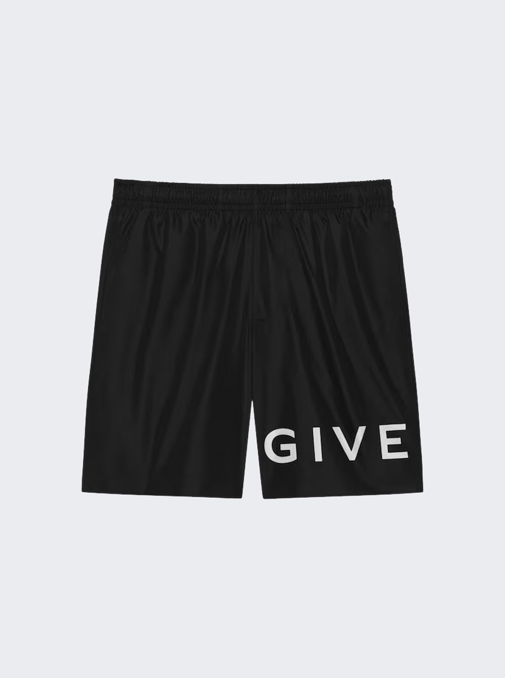 Swim Shorts Black And White - 1