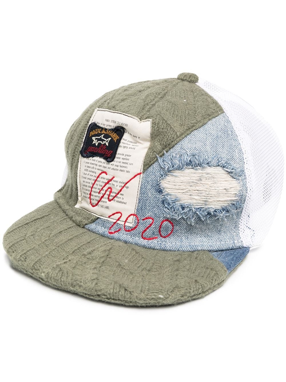 logo patch baseball cap - 1