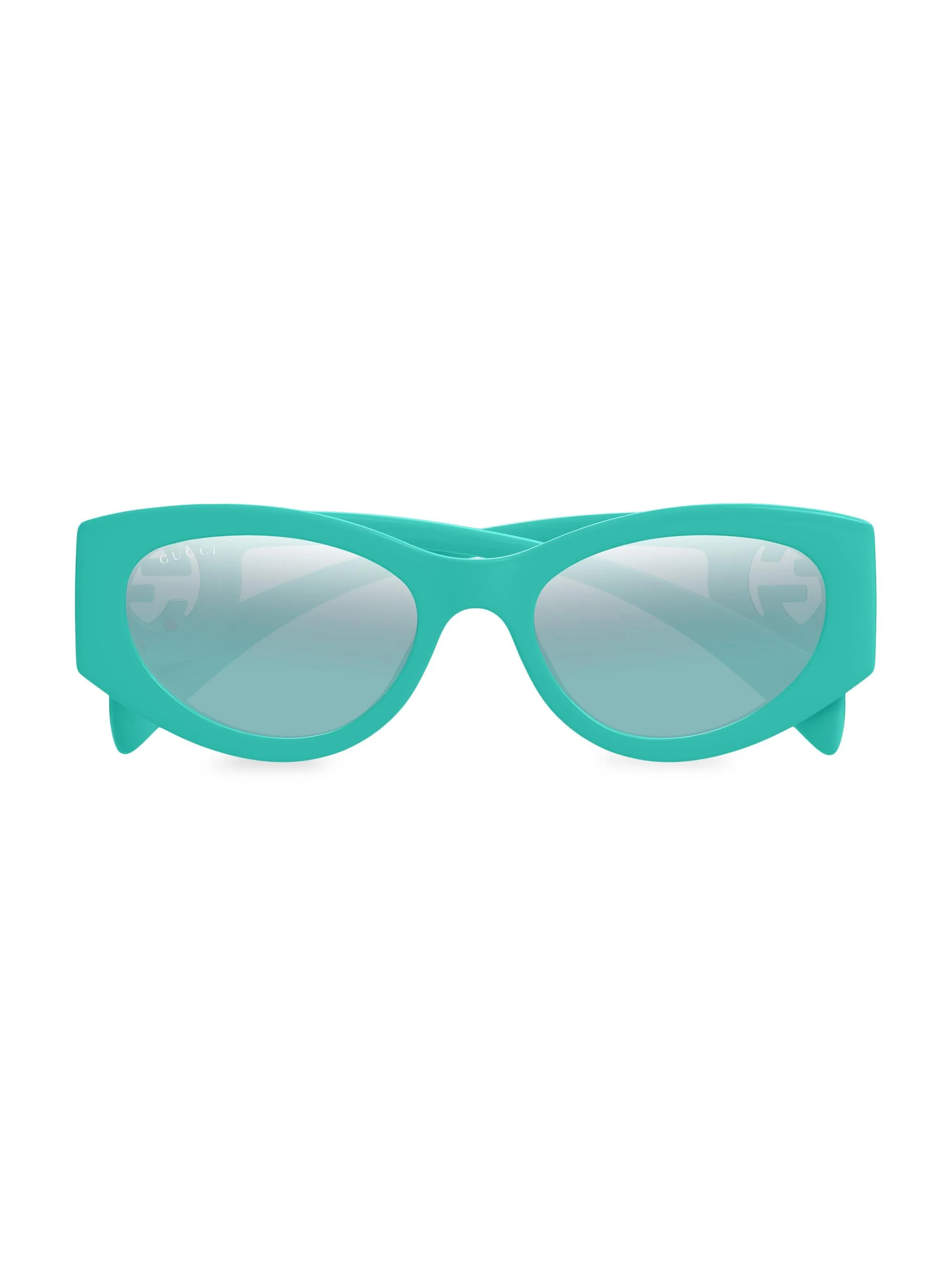 Women's Chaise Longue 54MM Cat-Eye Sunglasses - Light Teal Teal - 1