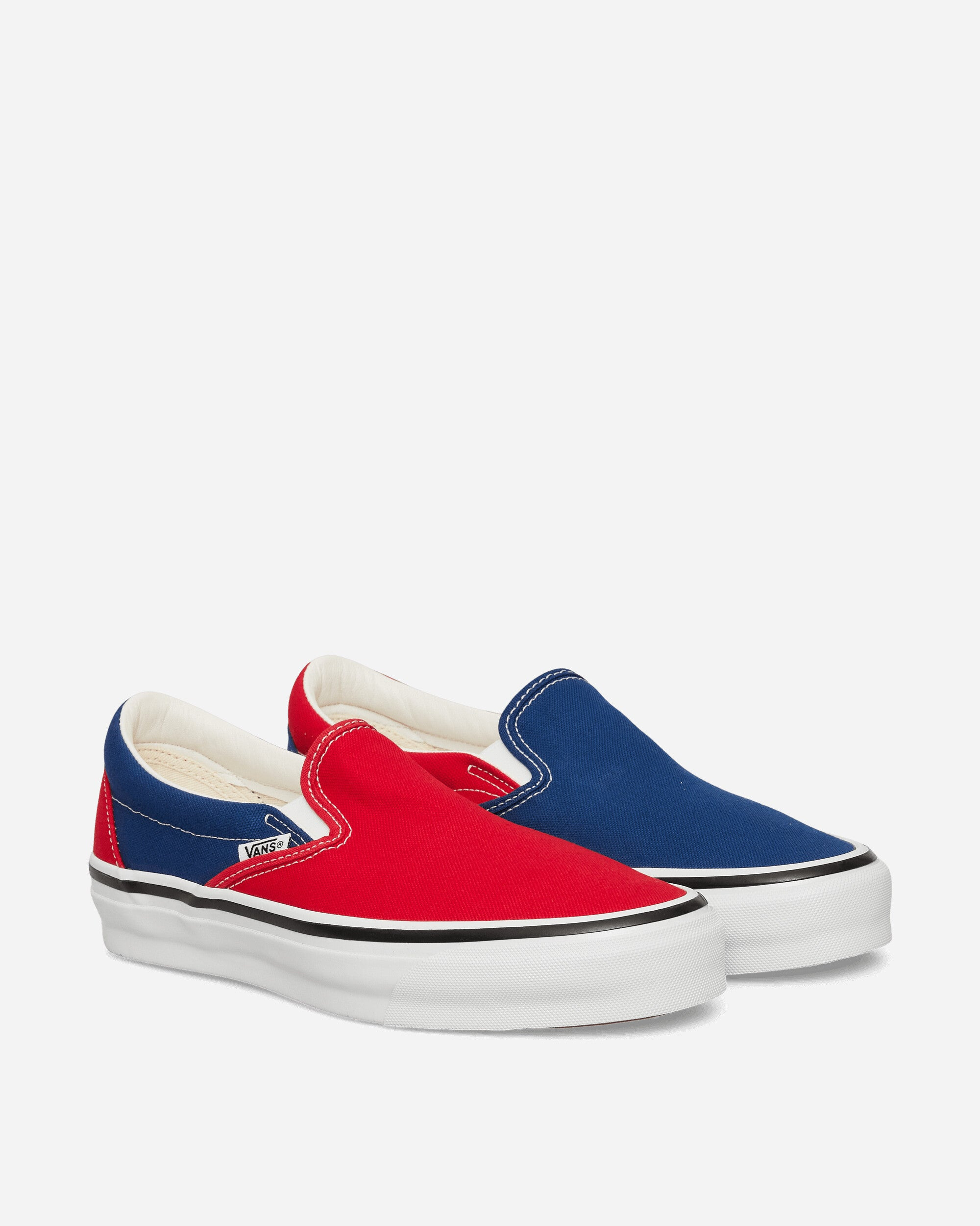 Engineered Garments Slip-On 98 Sneakers Red / Navy - 2