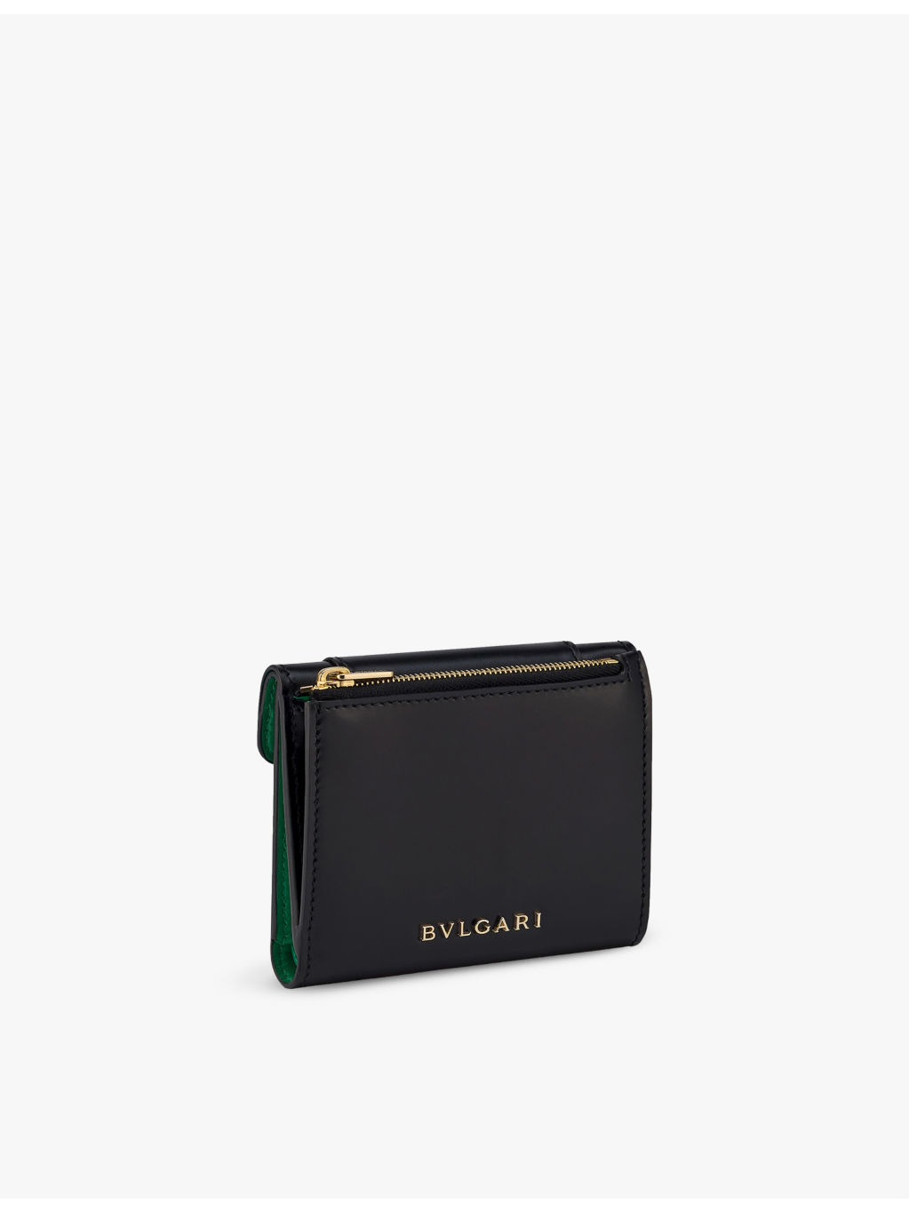 Serpenti Forever compact leather wallet - 3