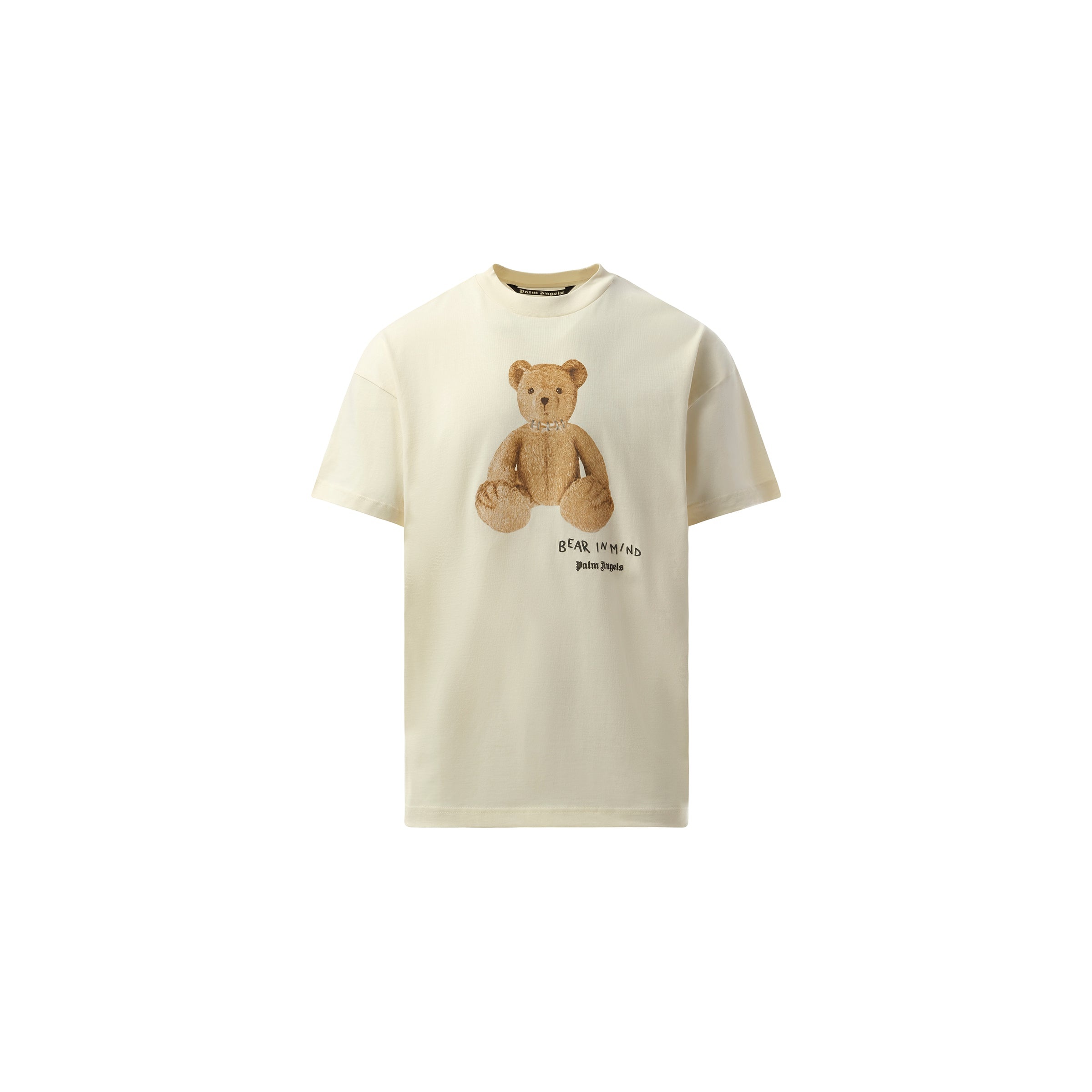 Bear in Mind Regular T-Shirt in Off White/Brown - 2