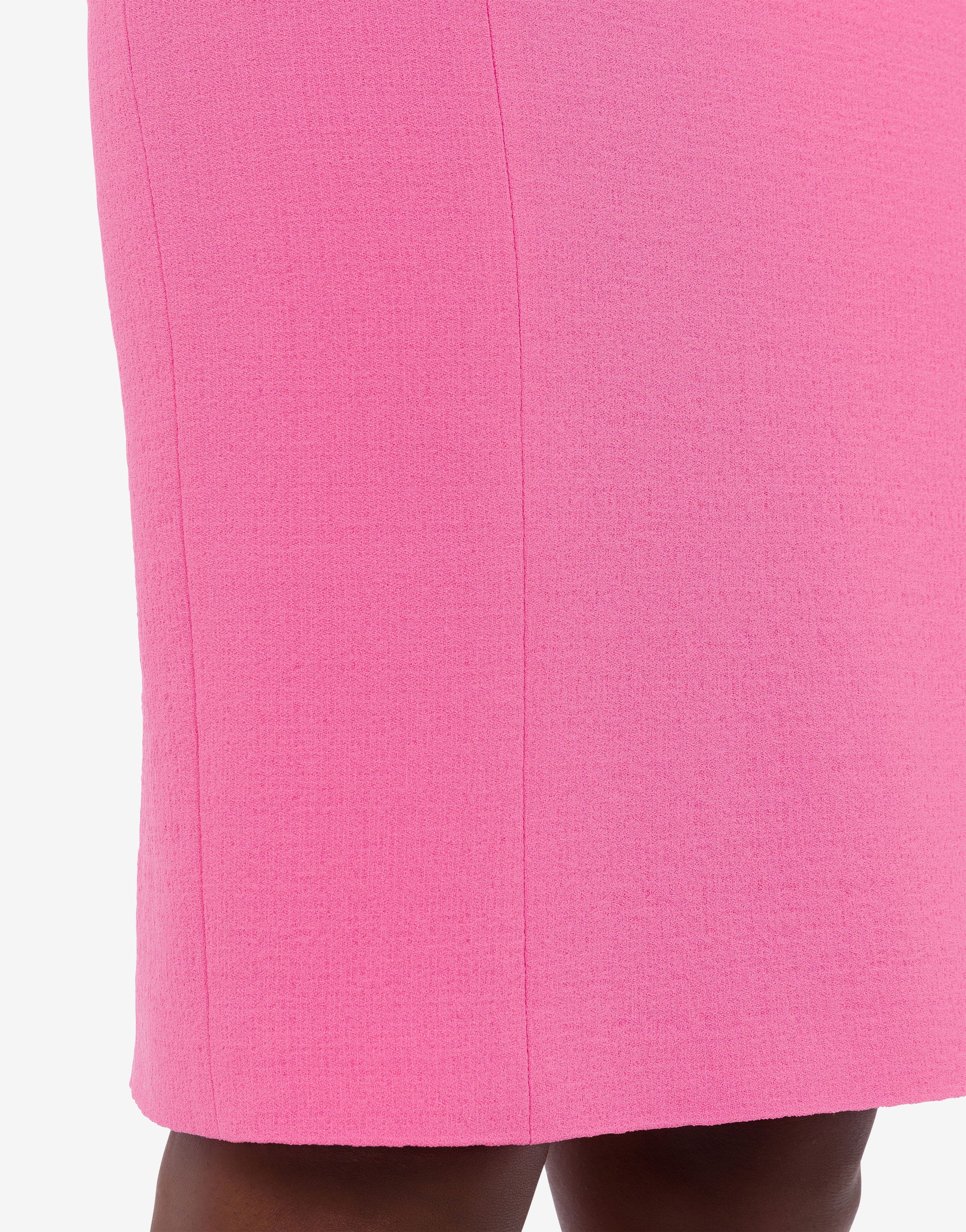 STRETCH VISCOSE CRÊPE SKIRT - 4