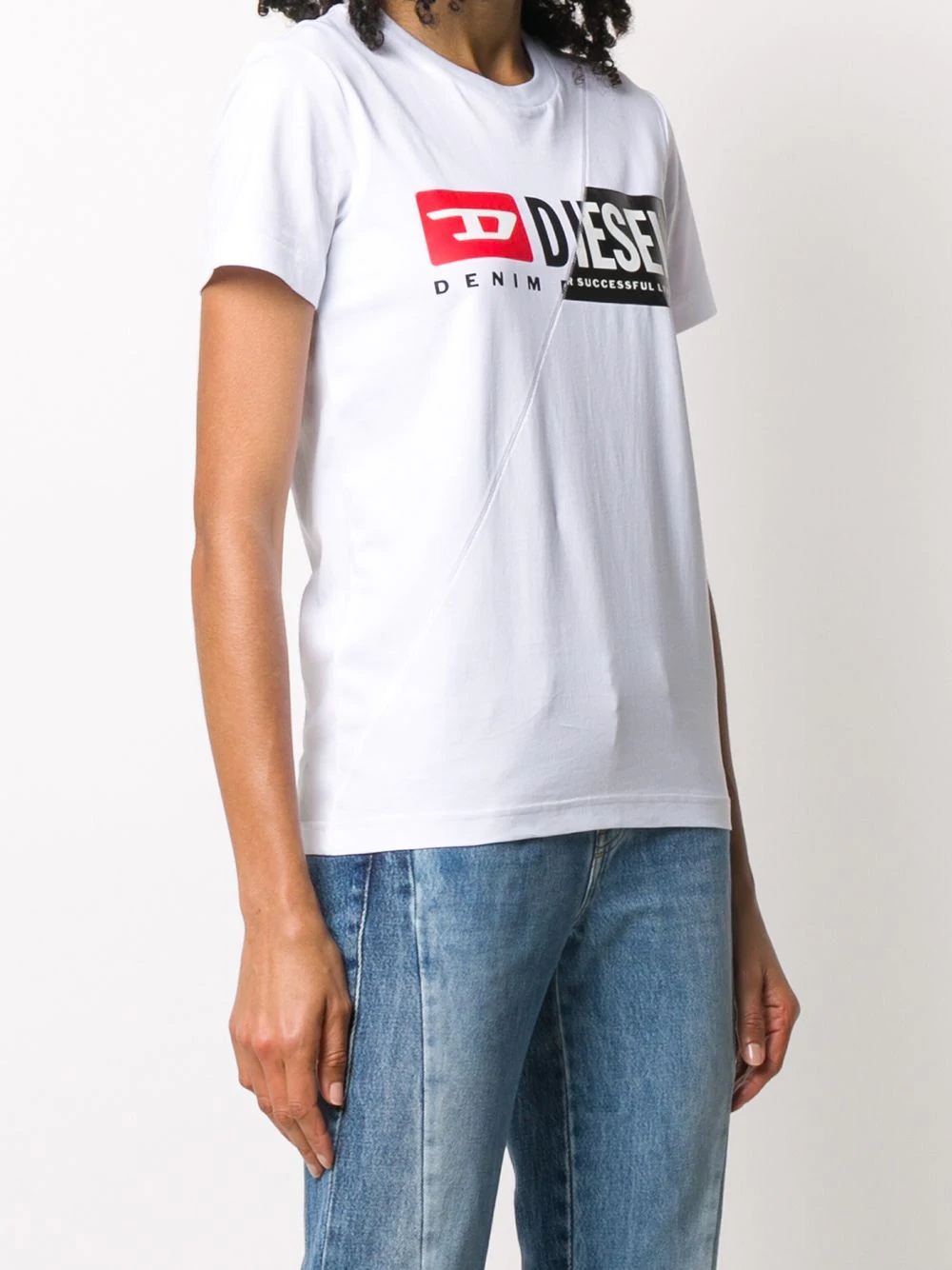 logo print T-shirt - 3