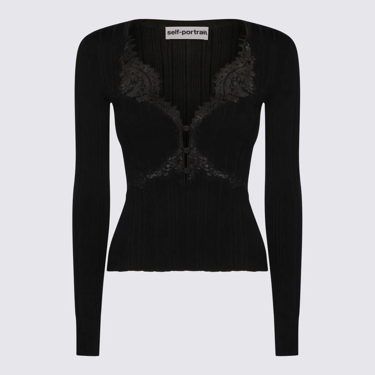 Self-Portrait Top Nero - 1