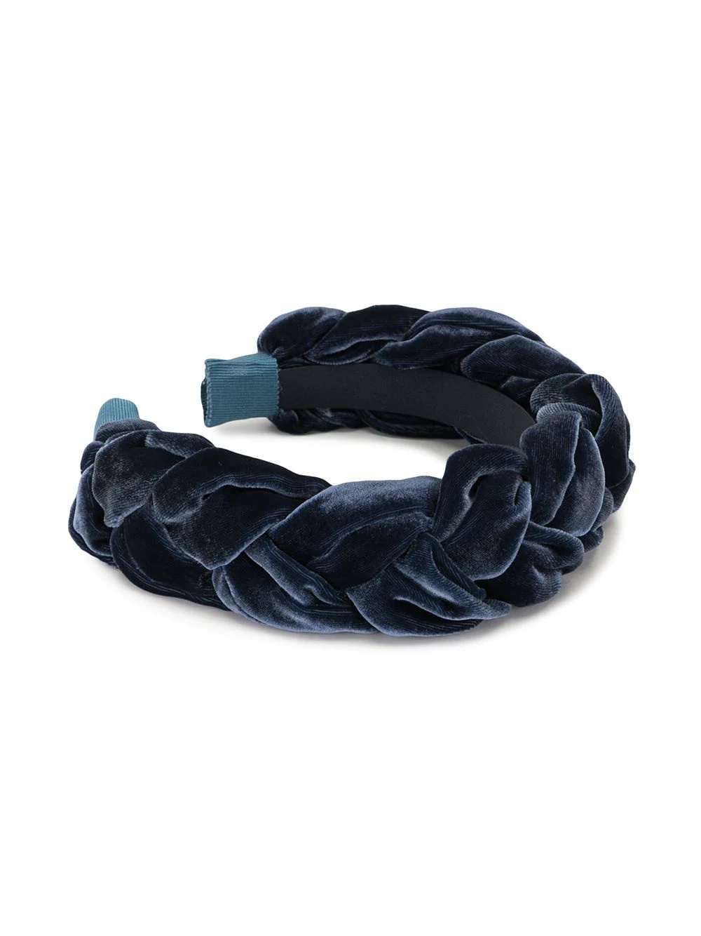 Lorelei braided velvet headband - 2