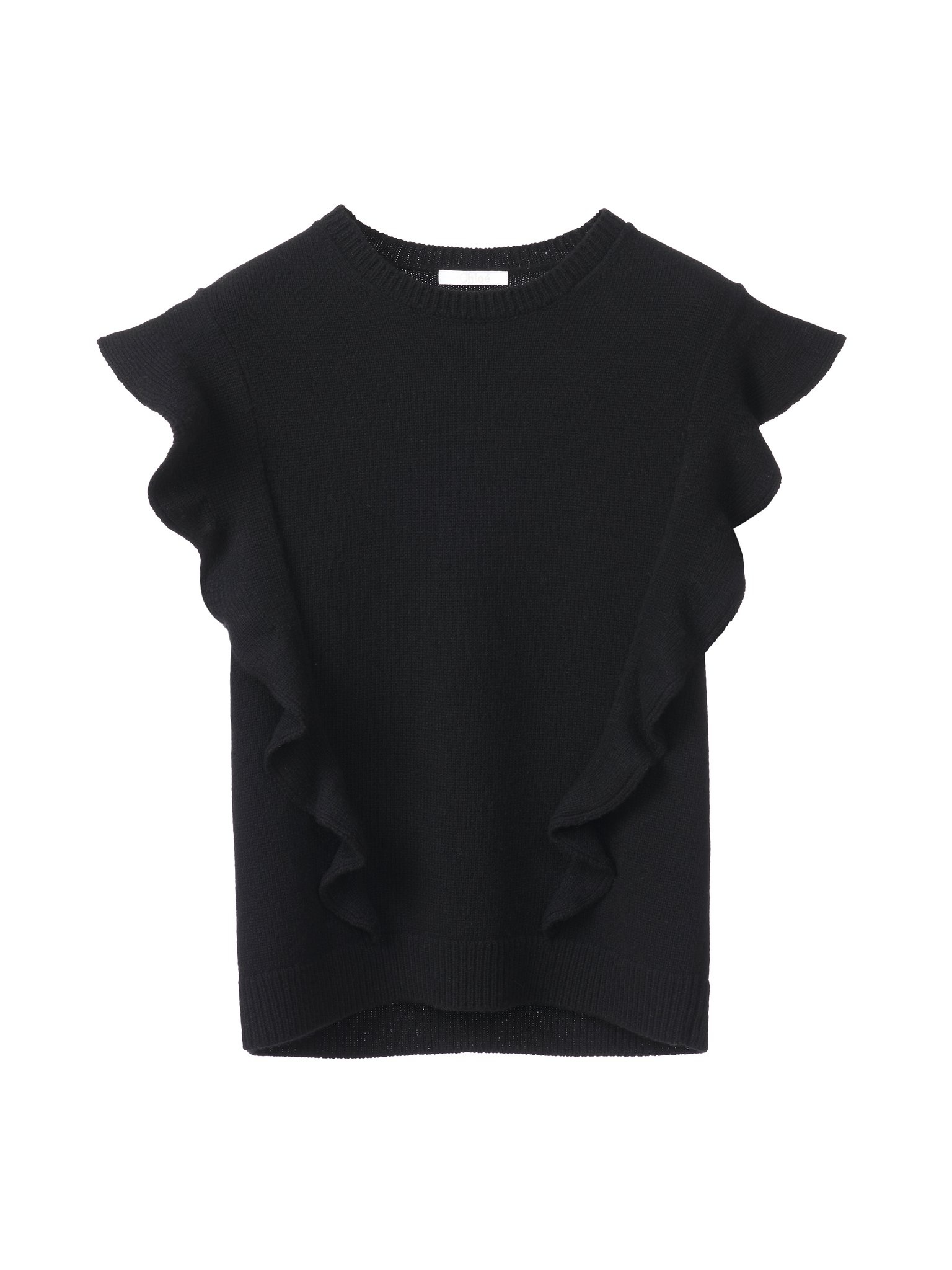 SLEEVELESS KNIT BLOUSE - 1