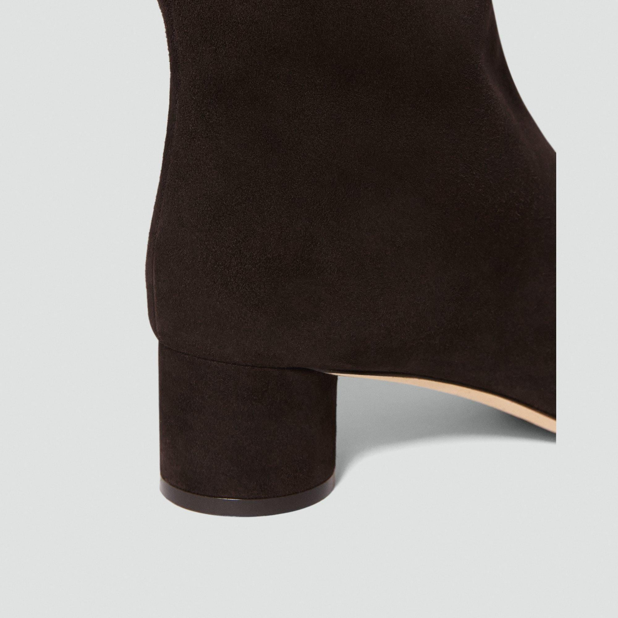 Tall Boot in Suede - 6