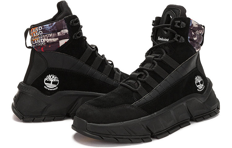 Timberland Timberland Turbo Sneaker Boots 'Black Nubuck' A5PJRW outlook
