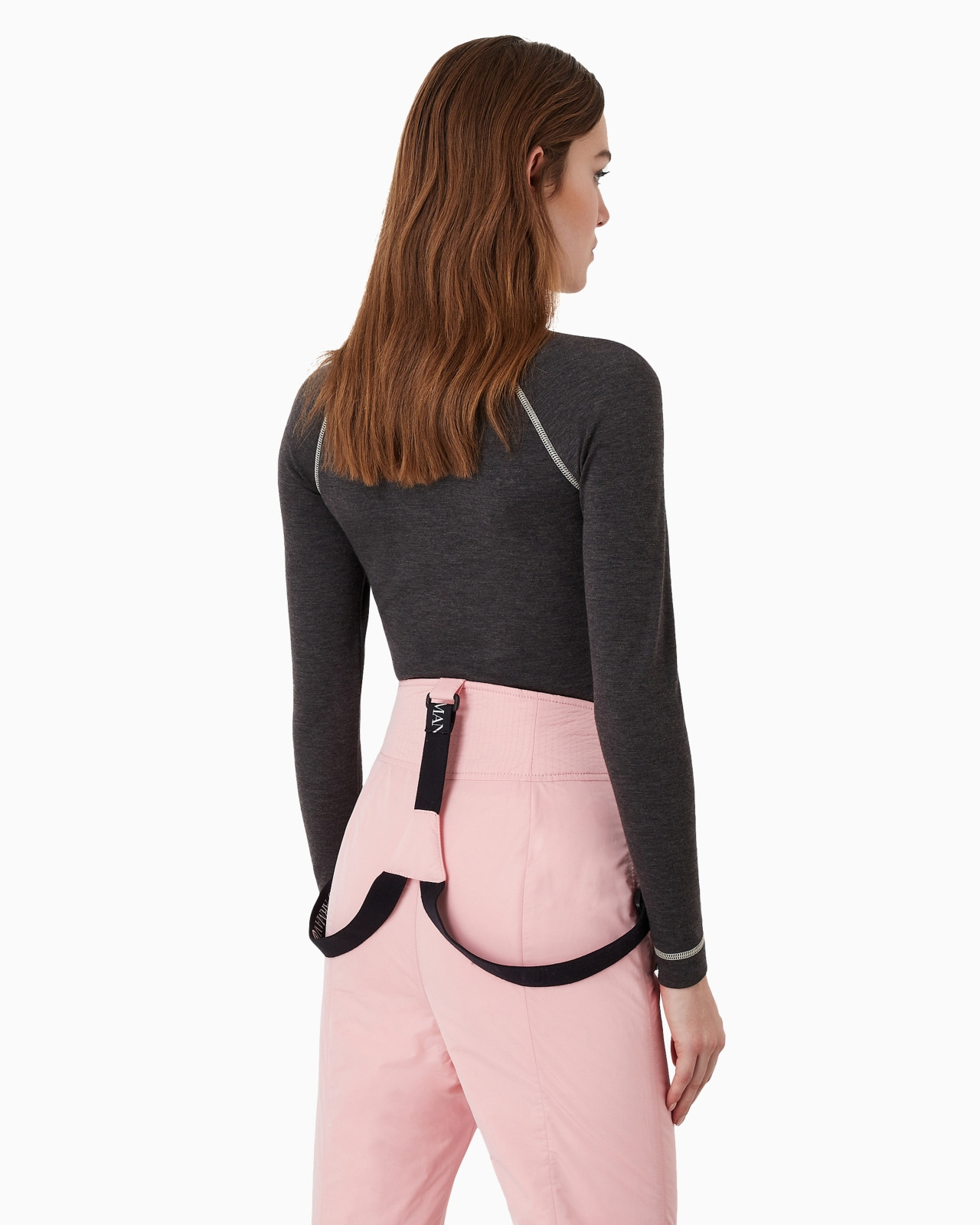 GIORGIO ARMANI NEVE DOUBLE-WOOL AND NYLON JERSEY CREW-NECK JUMPER - 3