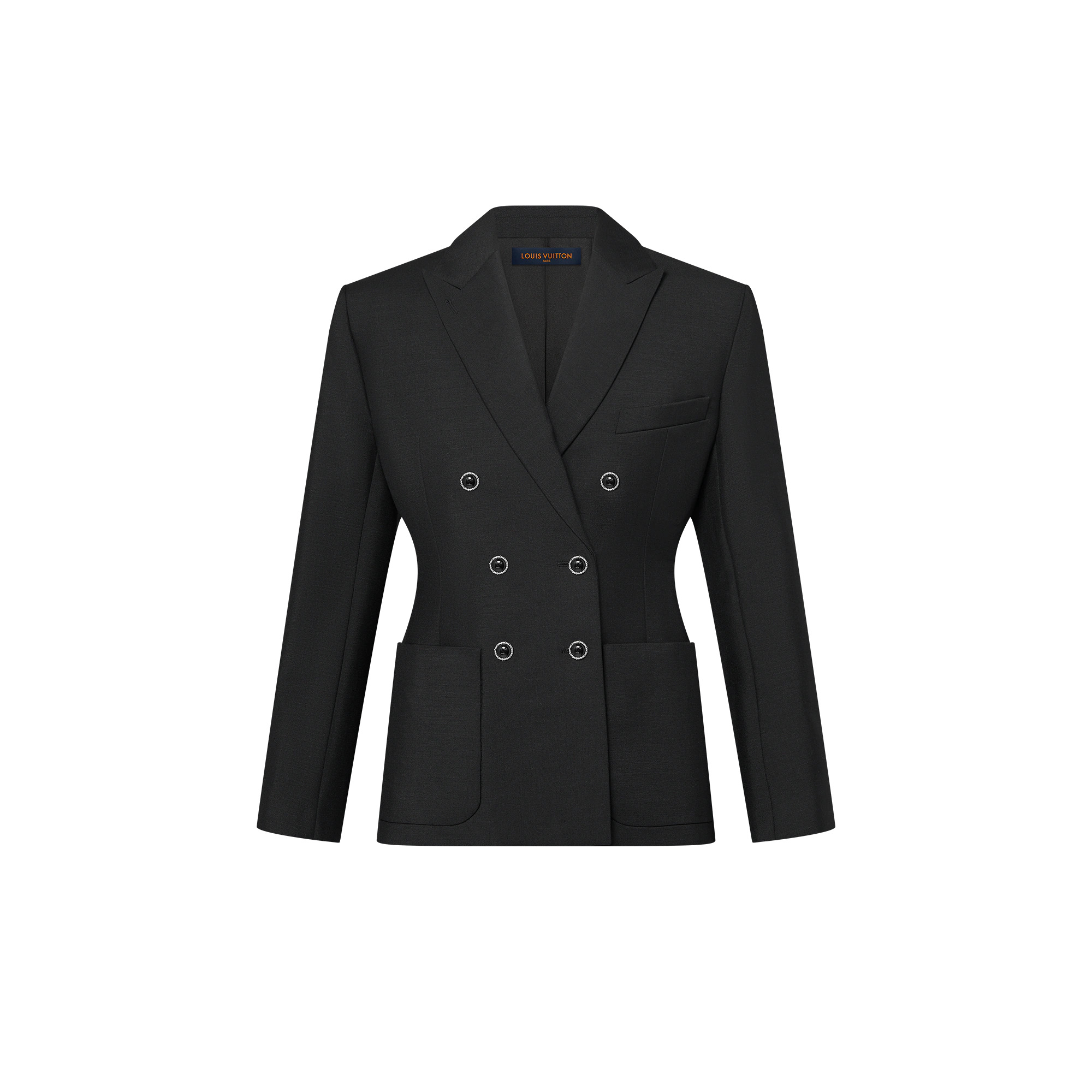 Jewel Button Blazer - 1