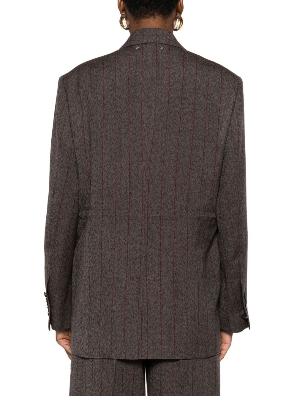 Wool double-breasted jacket - 4
