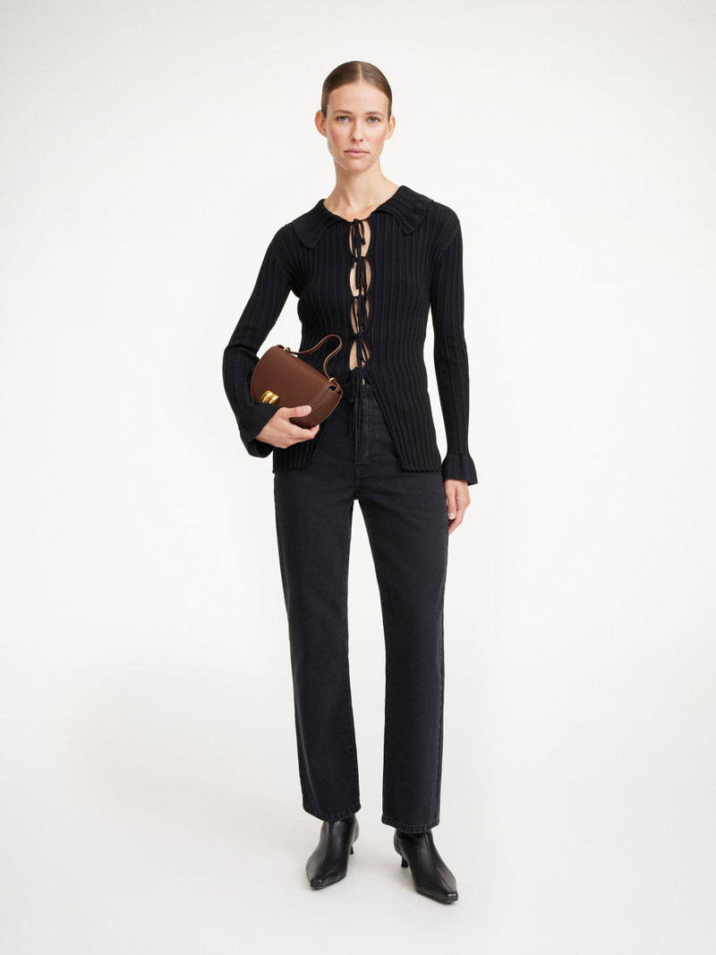 BY MALENE BIRGER Devora rib-knit cardigan outlook