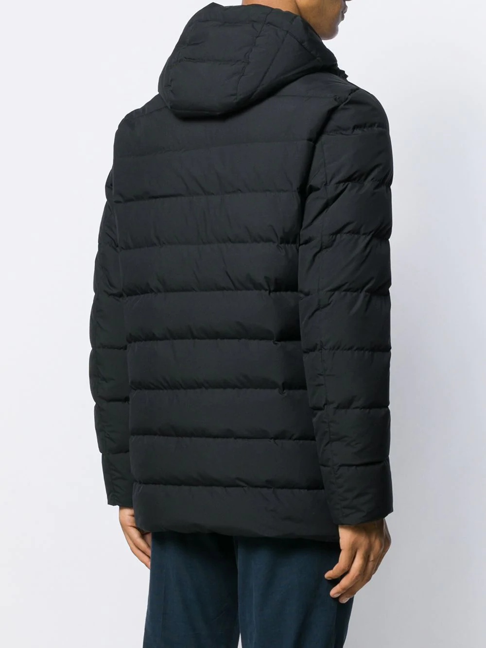 hooded down jacket - 4