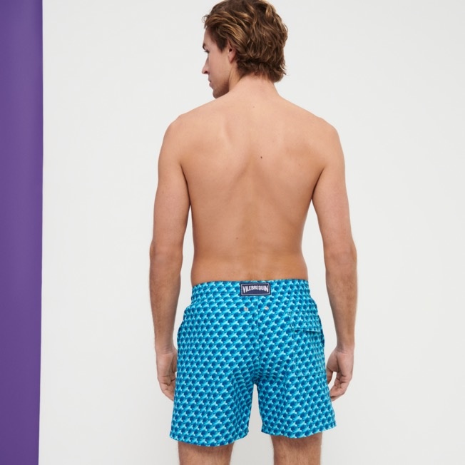 Men Swim Trunks Micro Waves - 4