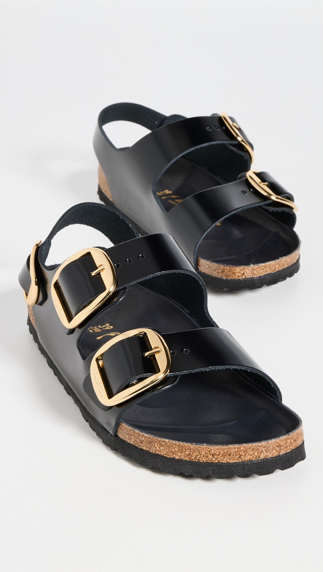 Milano Big Buckle Sandals - 4
