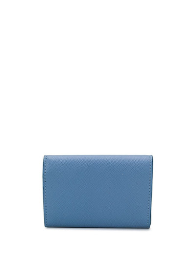 Marni colour-blocked logo coin wallet outlook