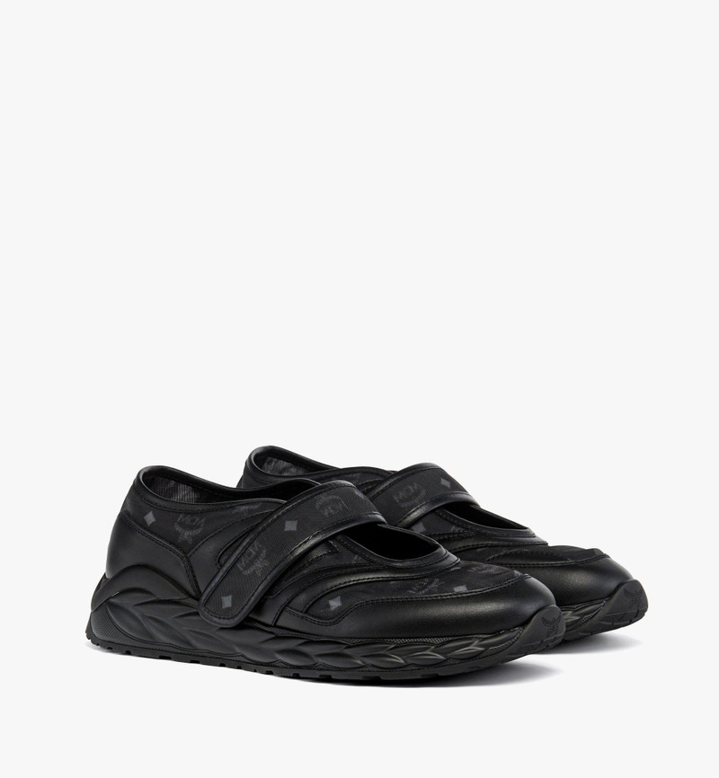 Skywander Ballerina Sneakers in Monogram Mesh and Leather 1