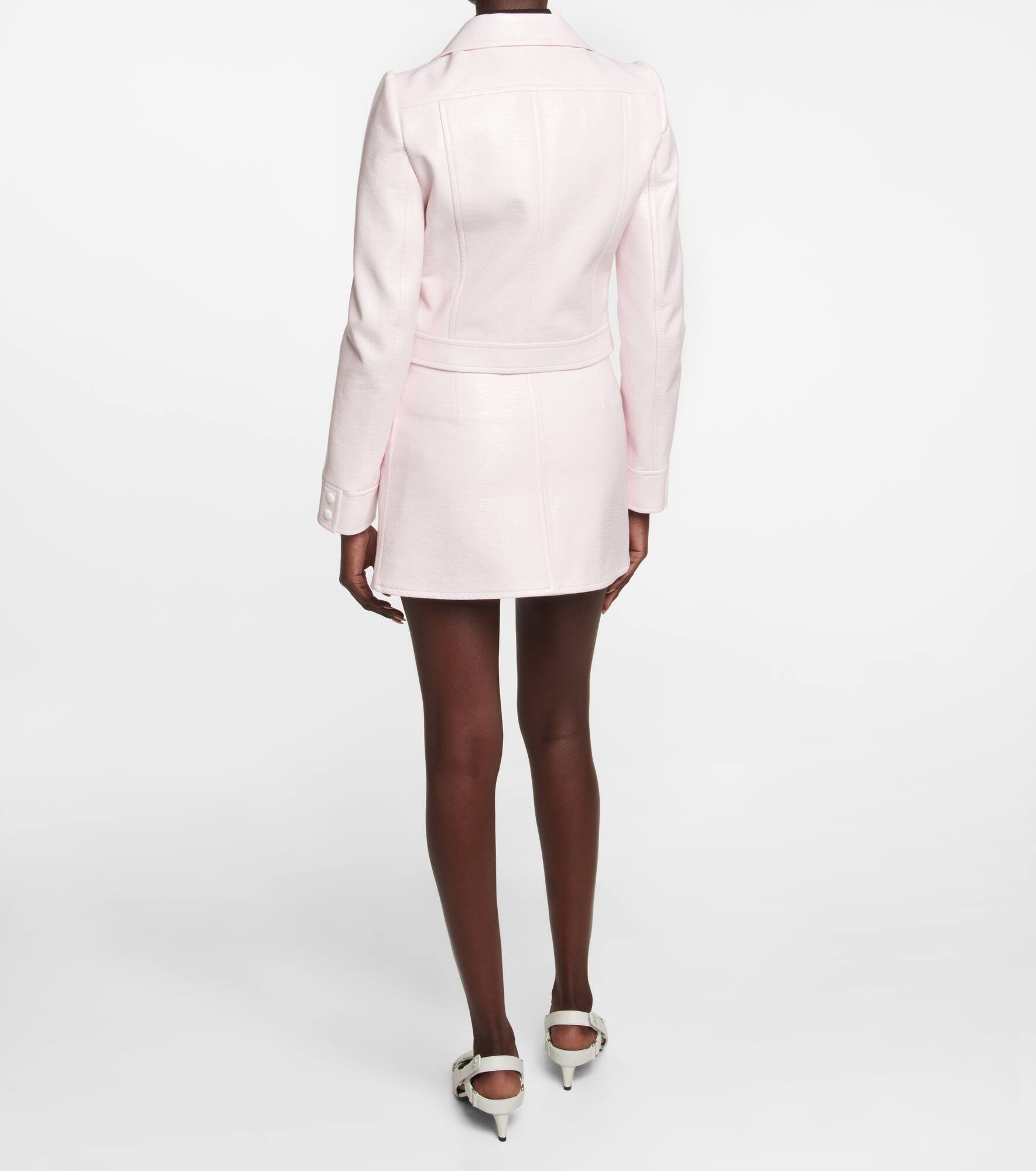 Coated cotton crop jacket - 3