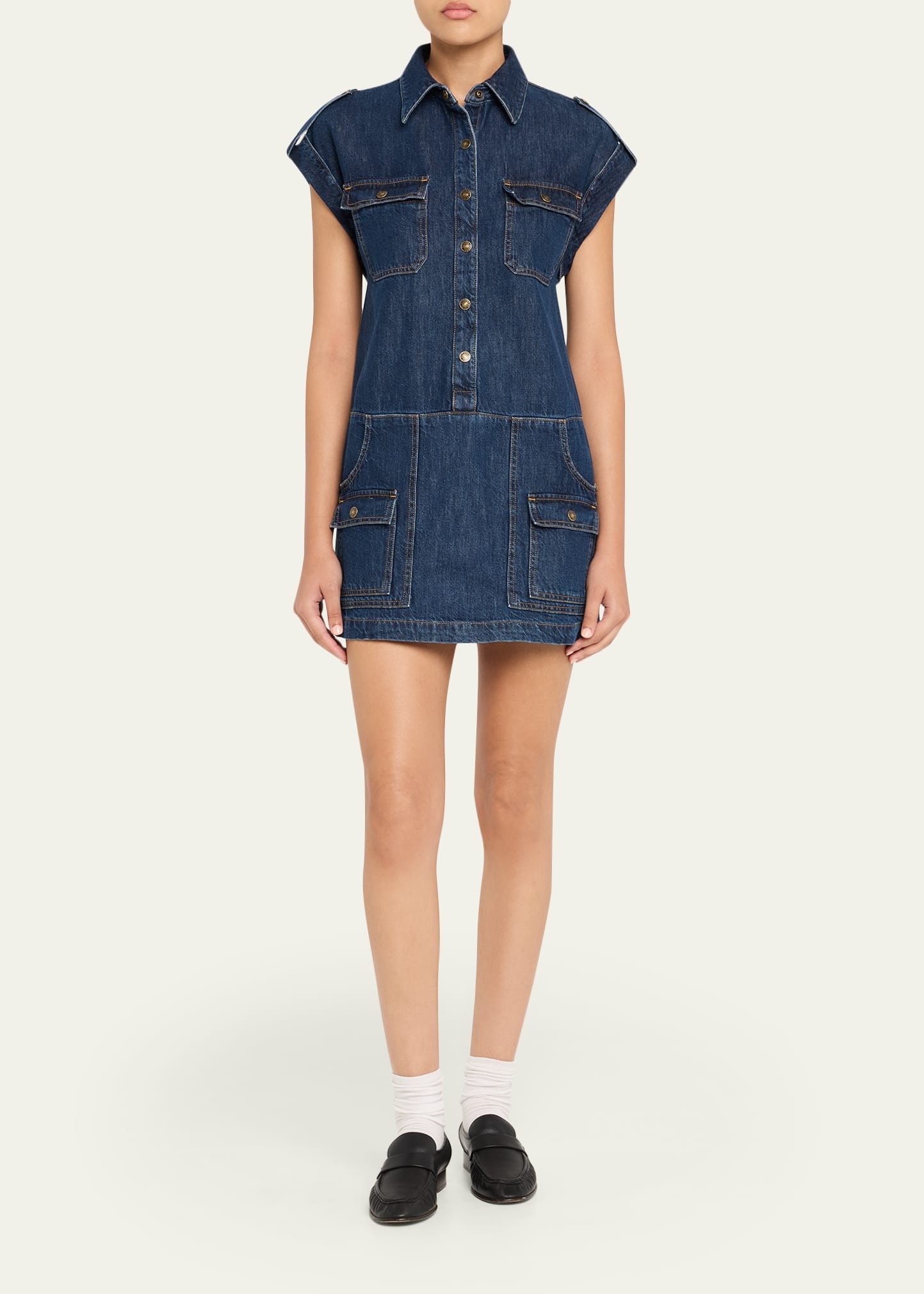 The Arizona Denim Mini Dress - 2