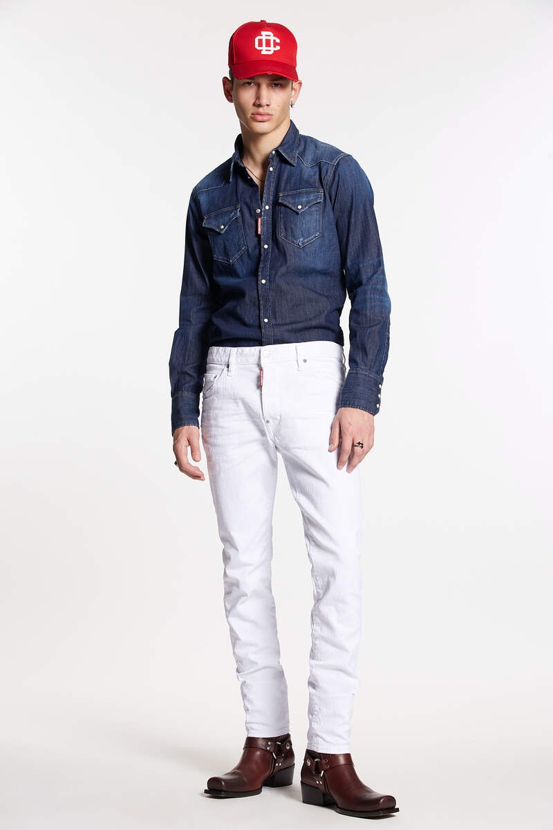 GARMENT DYED COOL GUY JEANS - 1