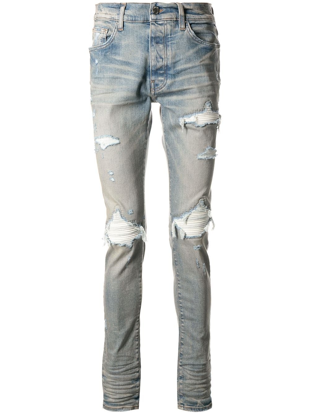 Ultra Suede denim jeans - 1