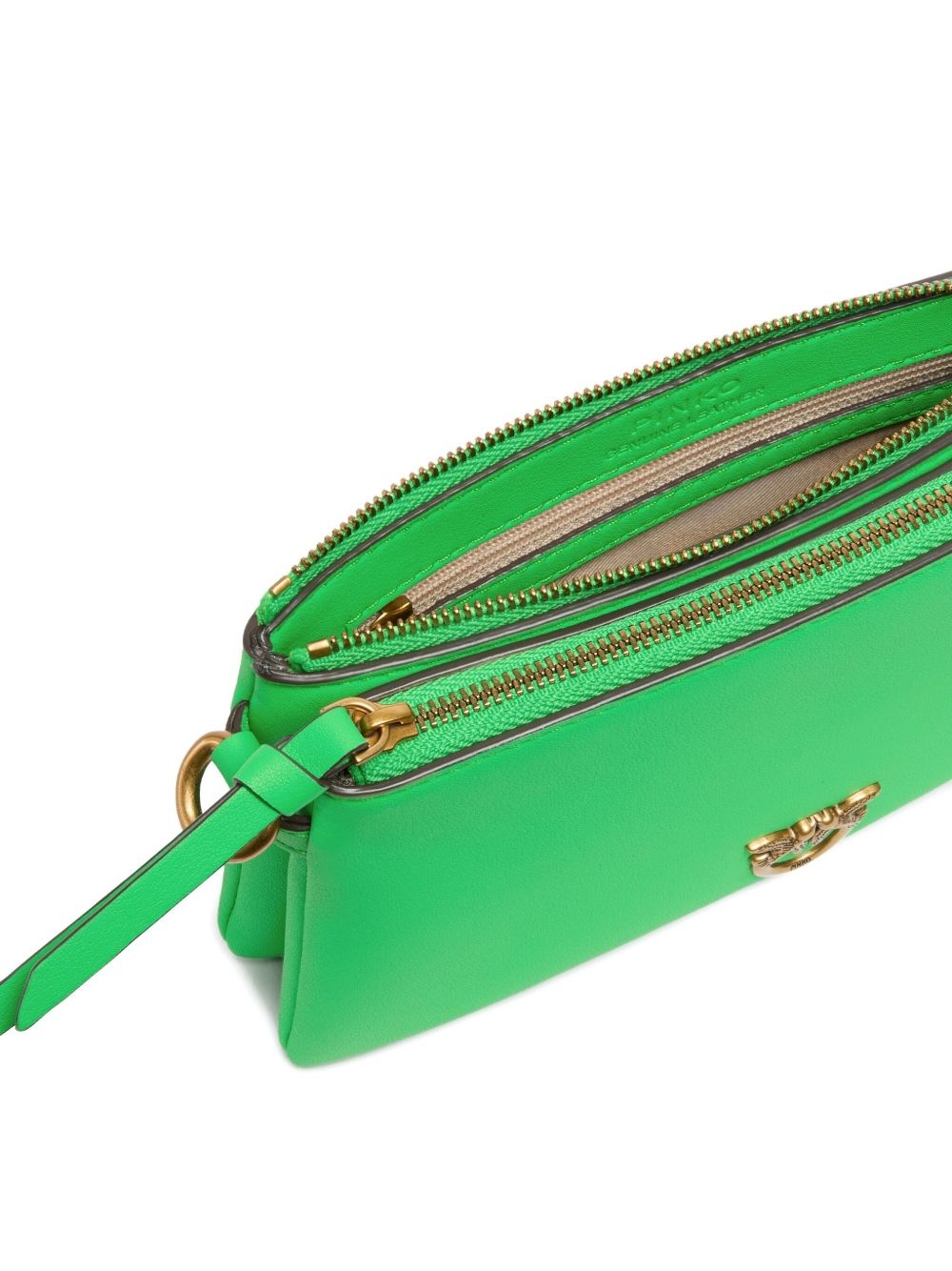 Love Birds zip-top cross body bag - 4