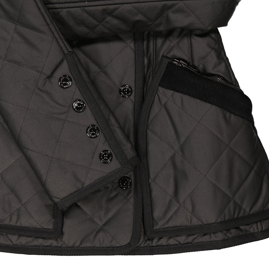 Burberry Diamond Quilted Cotton Riding Jacket - 2
