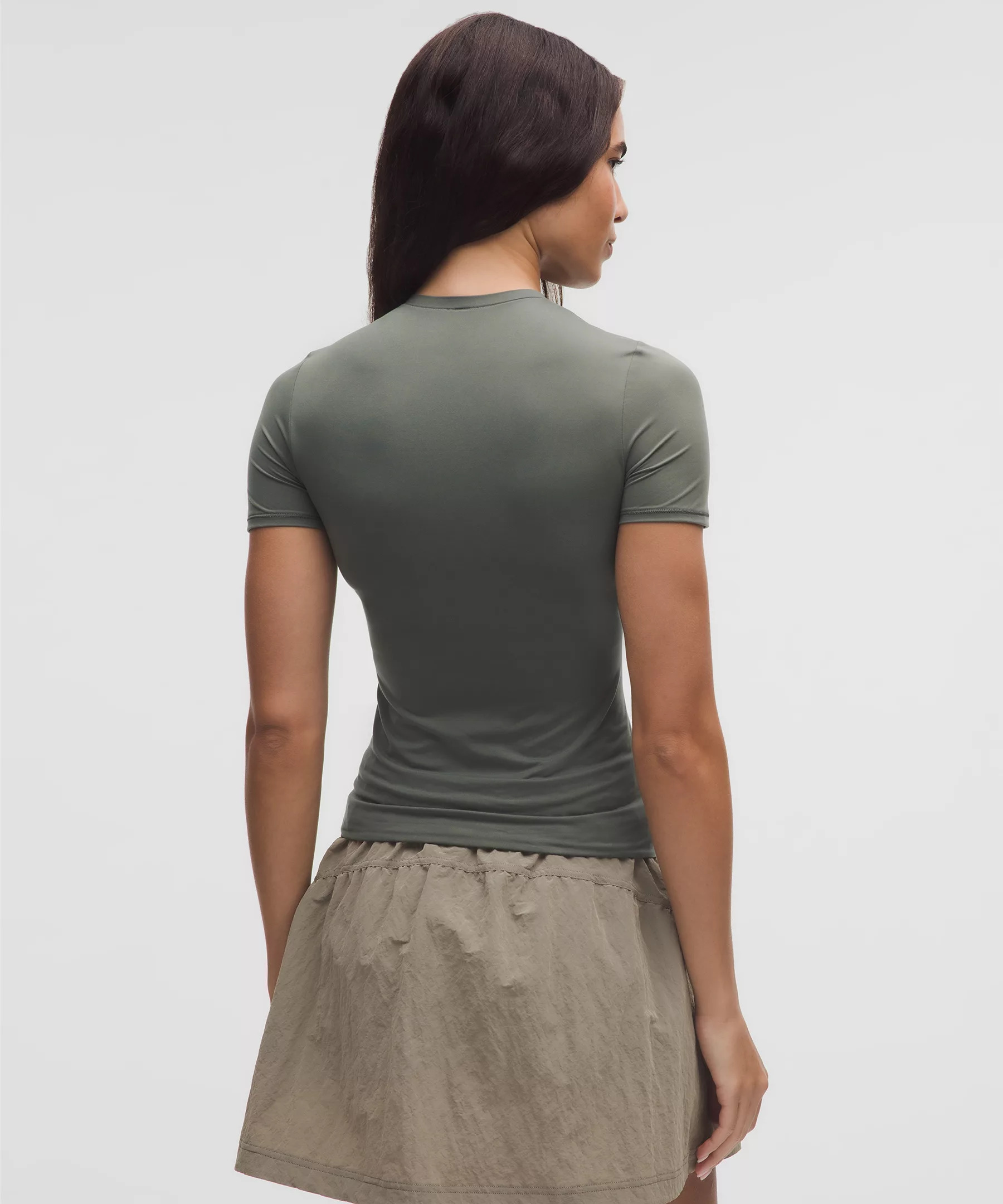 Wundermost Ultra-Soft Nulu Hip-Length Crewneck Shirt - 3