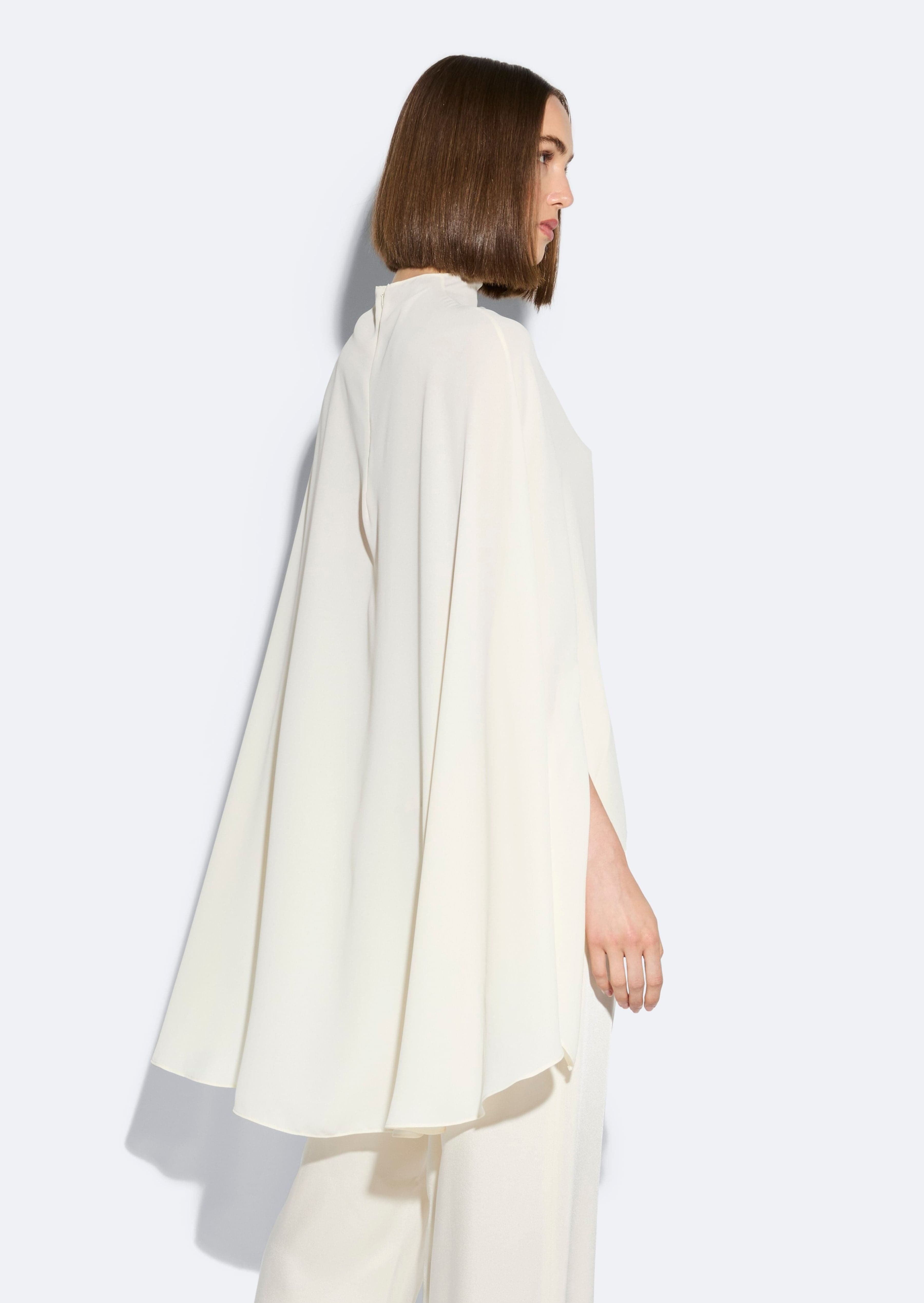Georgette Oversized Cape Tee - 3