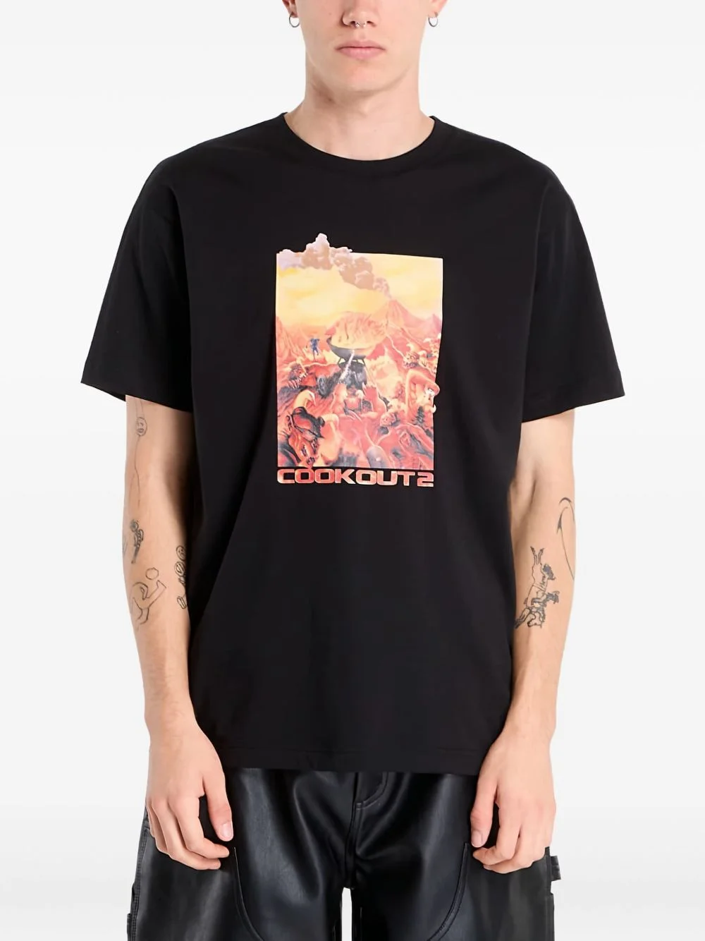 Cook Out 2 graphic-print T-shirt - 1