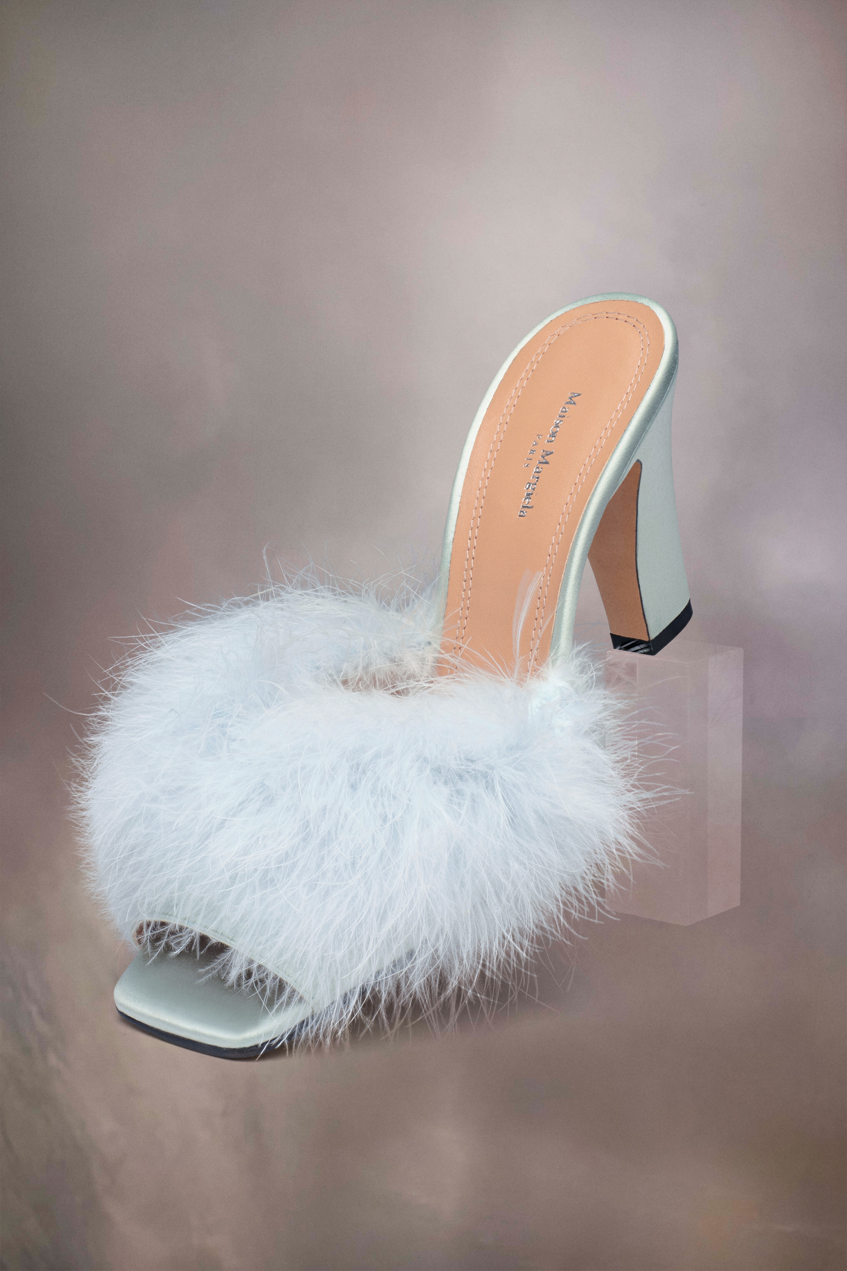 Maison Margiela Feather mule | REVERSIBLE