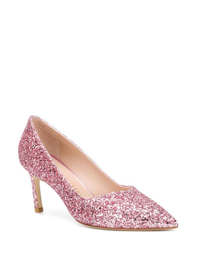 Stuart Weitzman glittered pumps outlook