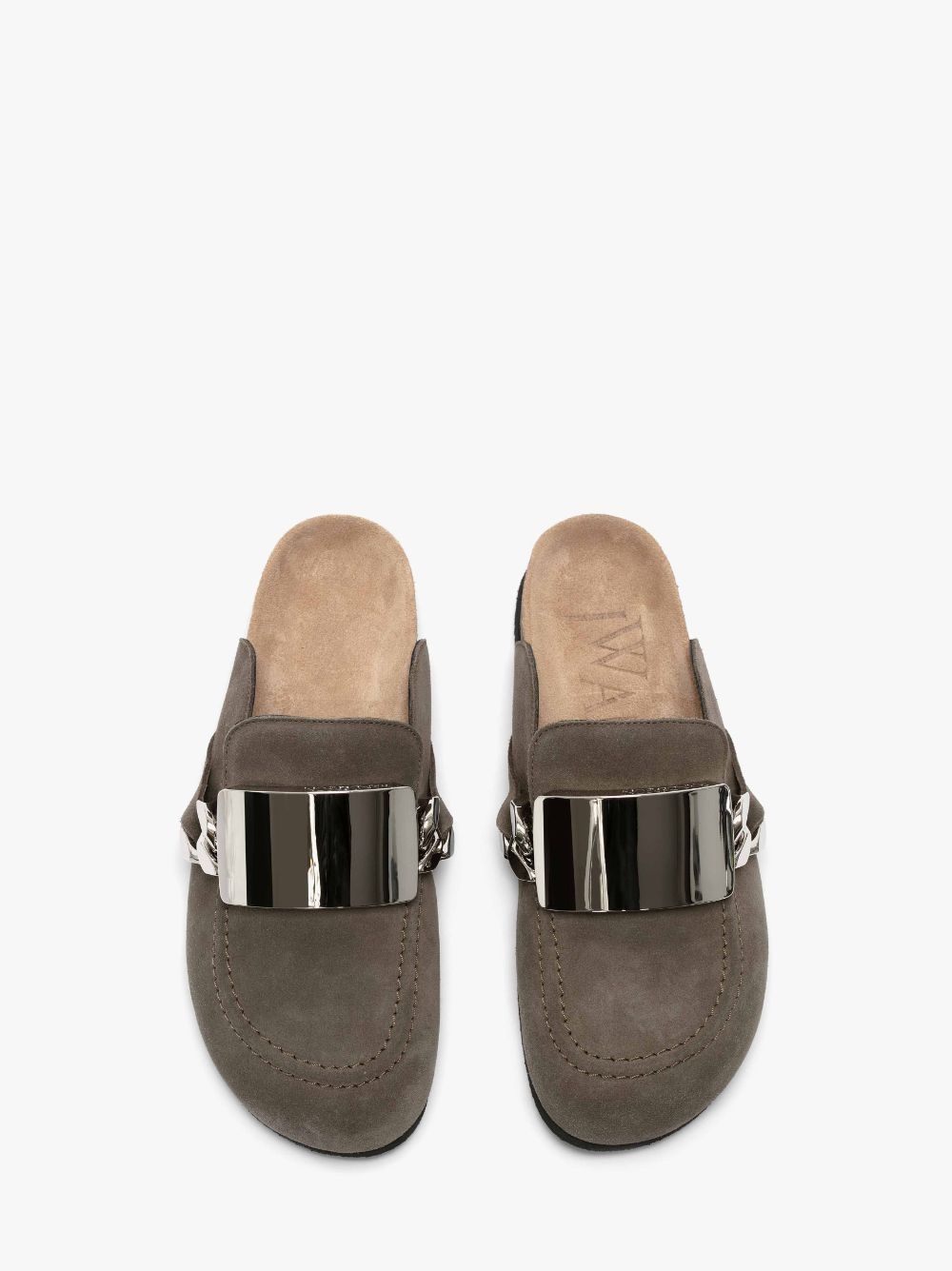 GOURMET CHAIN LOAFER MULES - 4