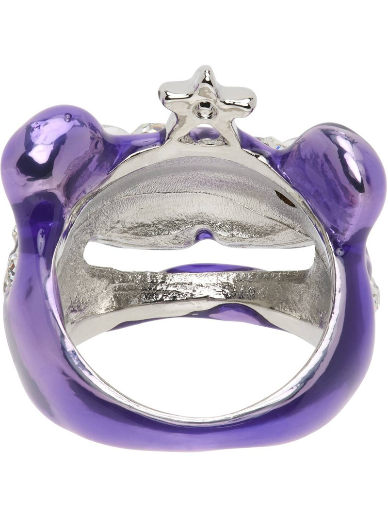 Collina Strada Purple Princess Bear Ring outlook