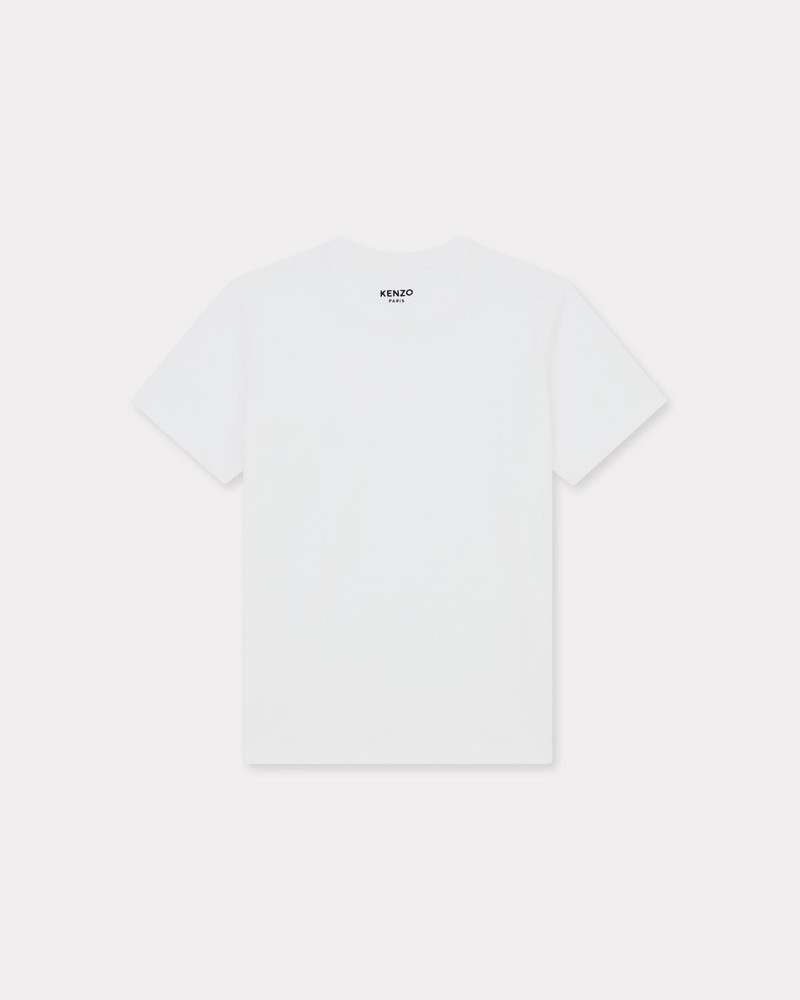 KENZO 'Boke Flower' embroidered loose T-shirt in cotton outlook
