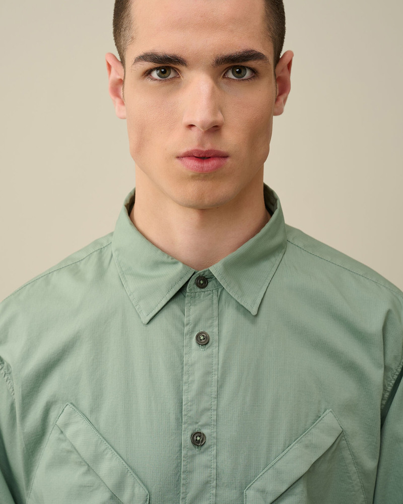 Cotton Rip-Stop Pocket Shirt 5
