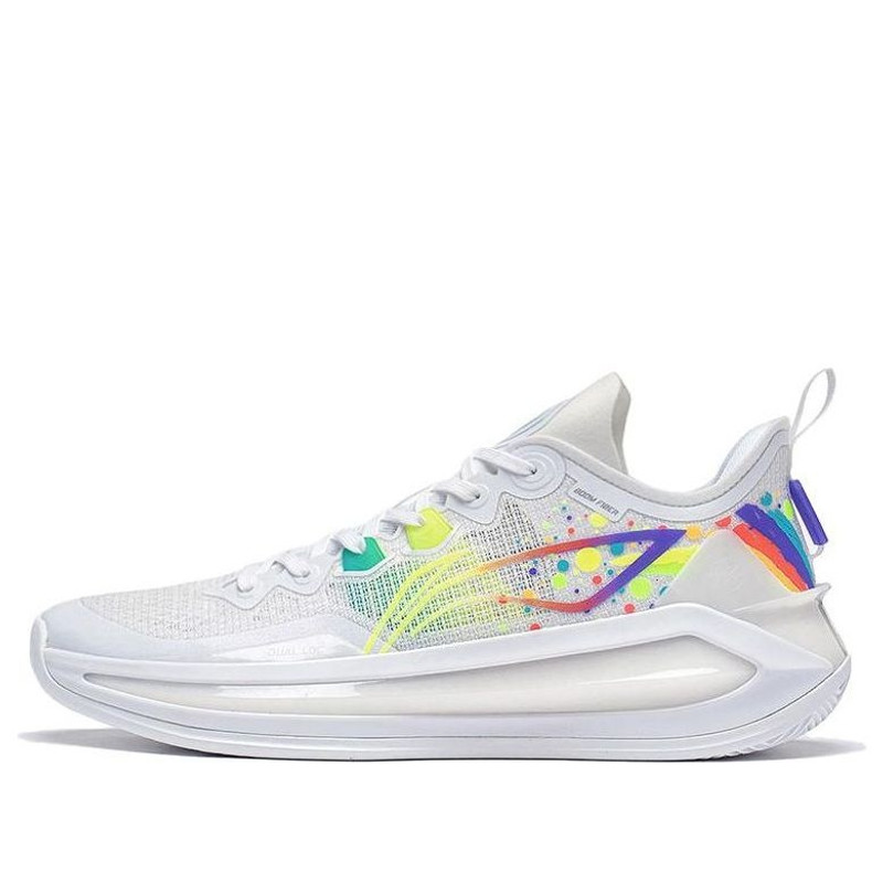 Li-Ning LiRen 3 V2 Low 'White Neon Yellow' ABAT057-4 - 1