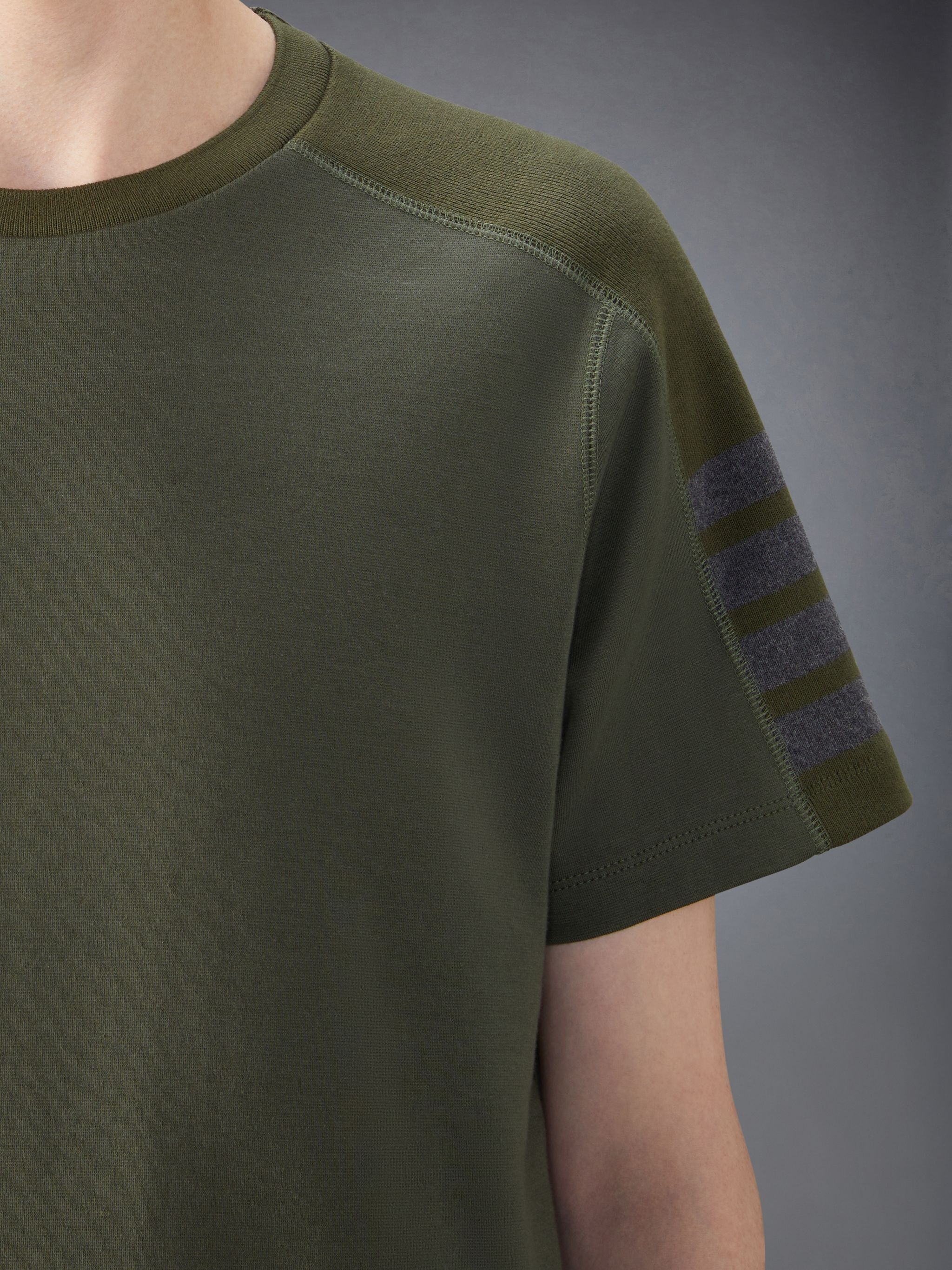 Milano Cotton 4-Bar Tee - 5