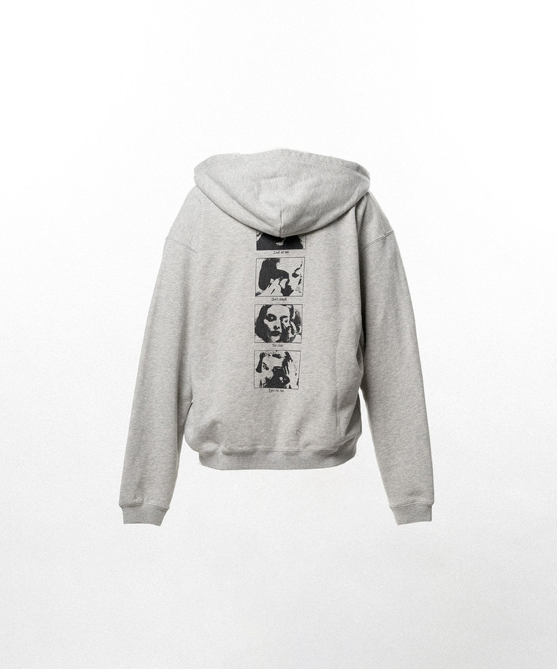 "DISTORTED Girl" Zip-up Hoodie 18