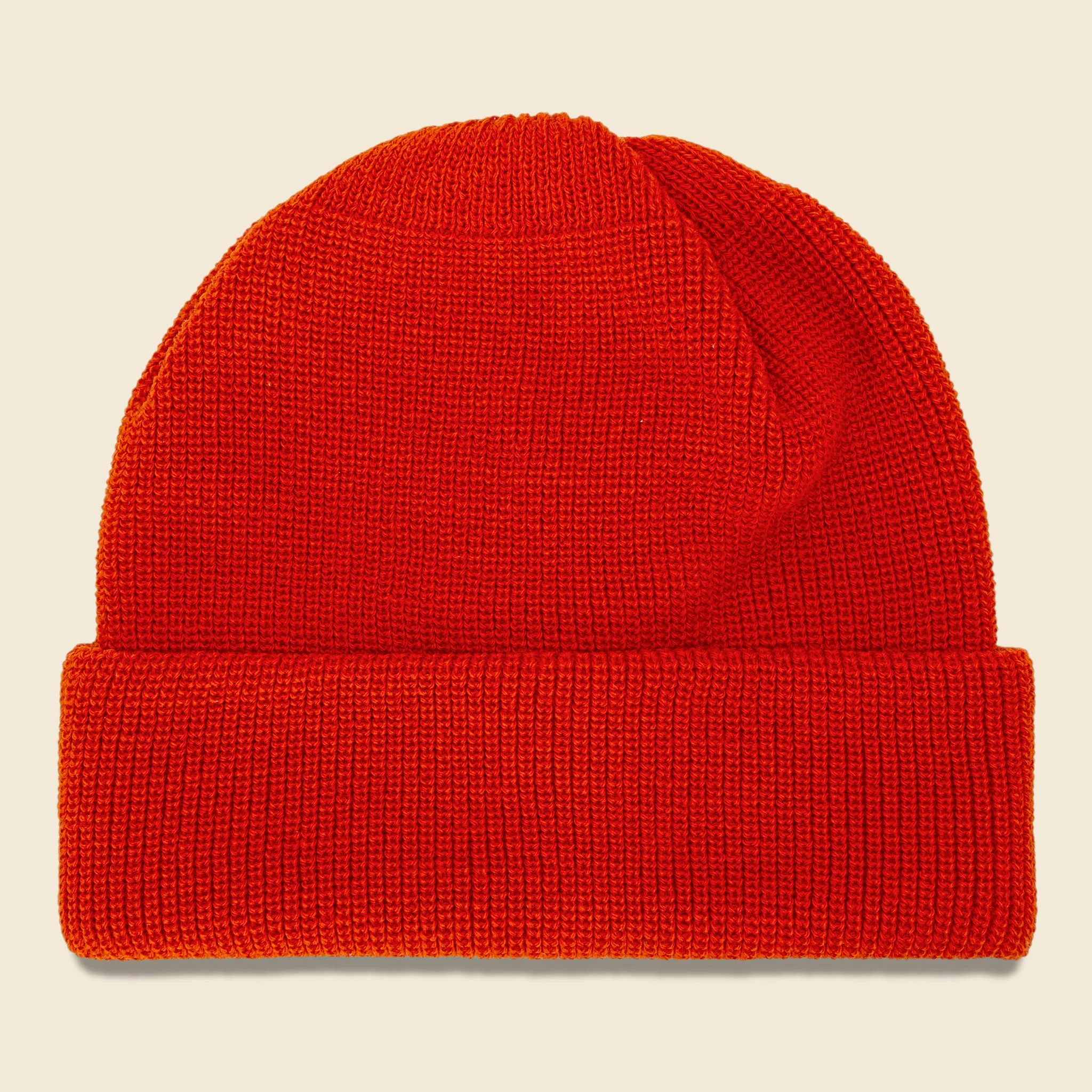 Bulky Watch Cap - Orange - 1