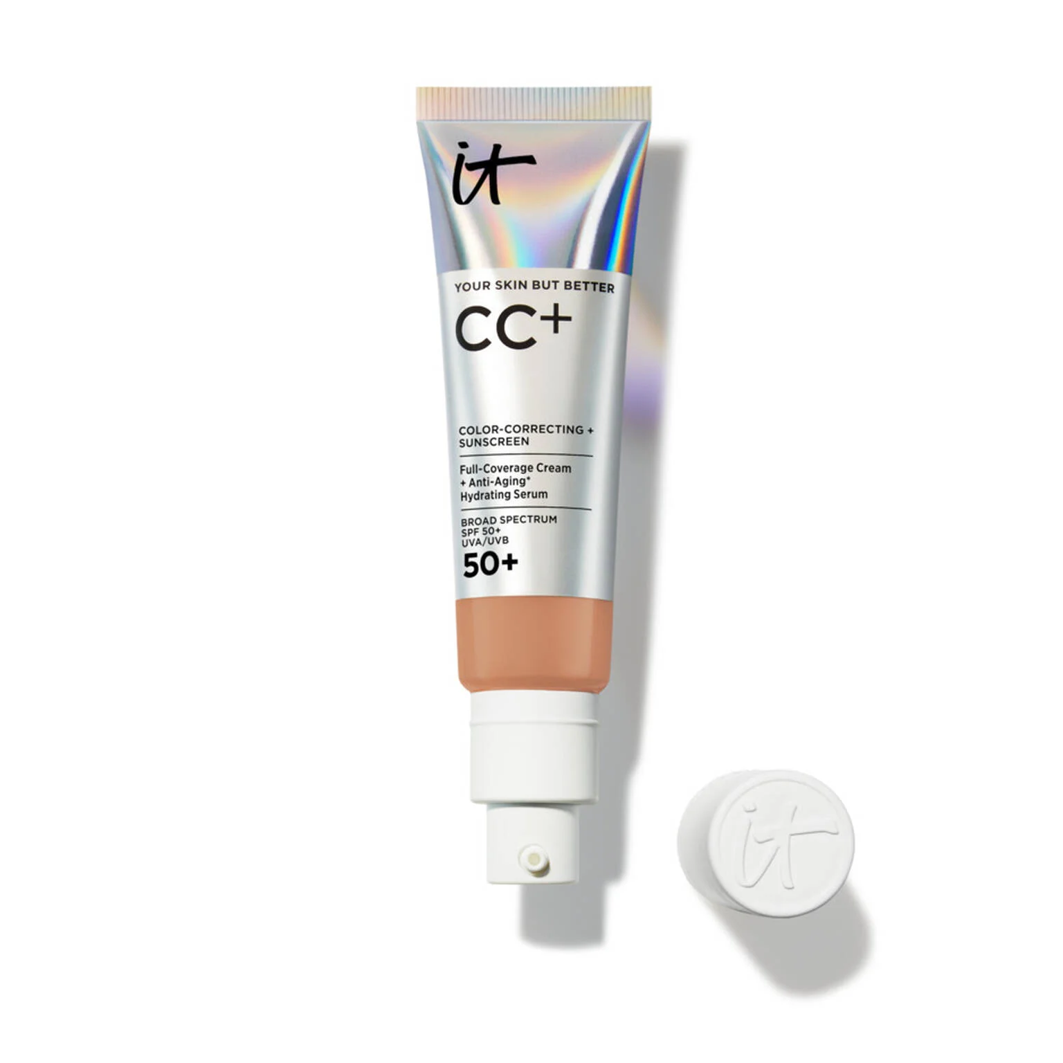 CC+ Cream Full-Coverage Foundation with SPF 50+ - 1