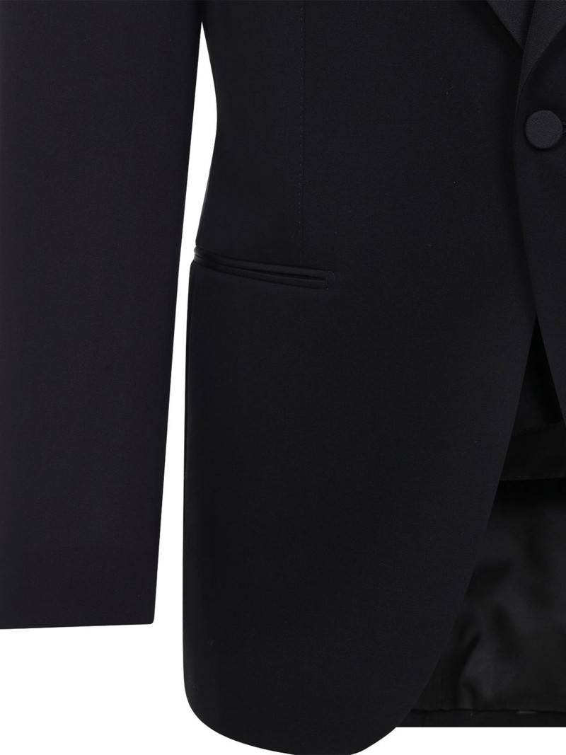 shawl-lapel single-button jacket 3