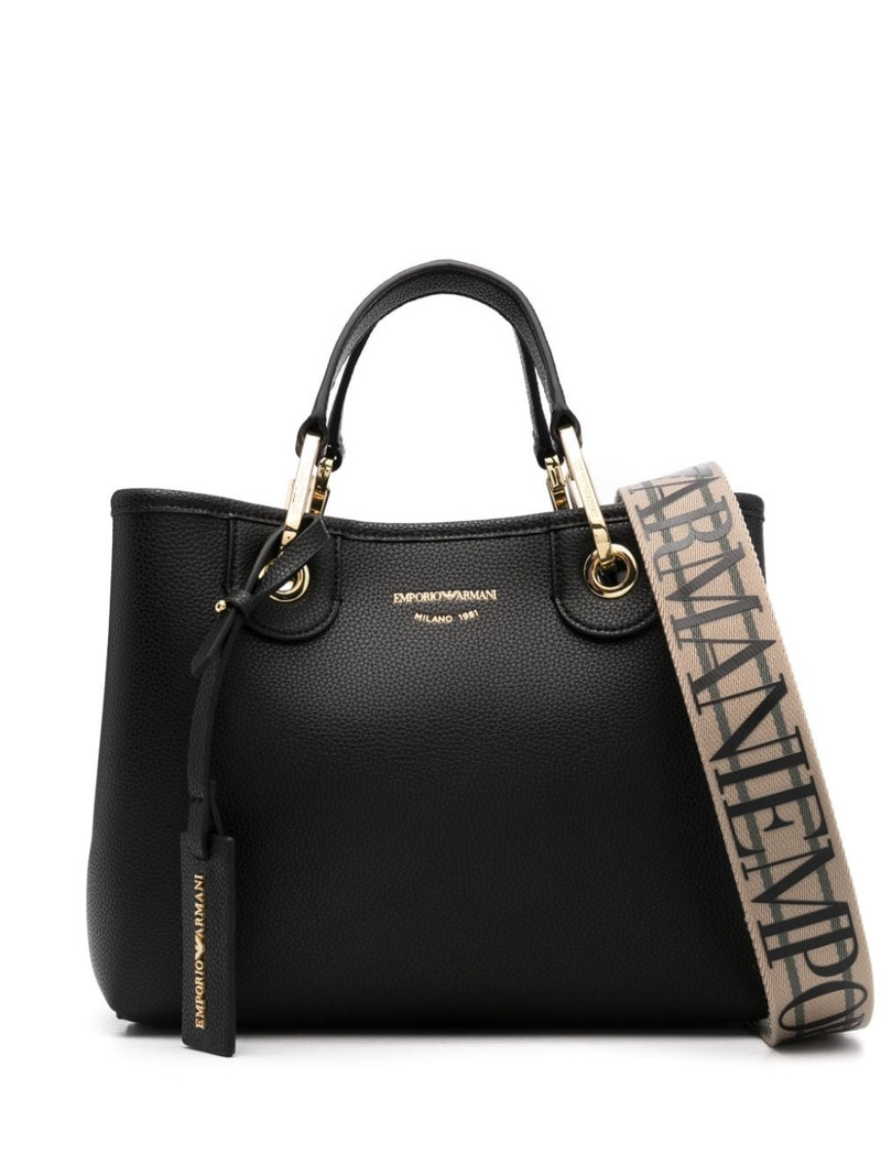 logo-debossed tote bag 1