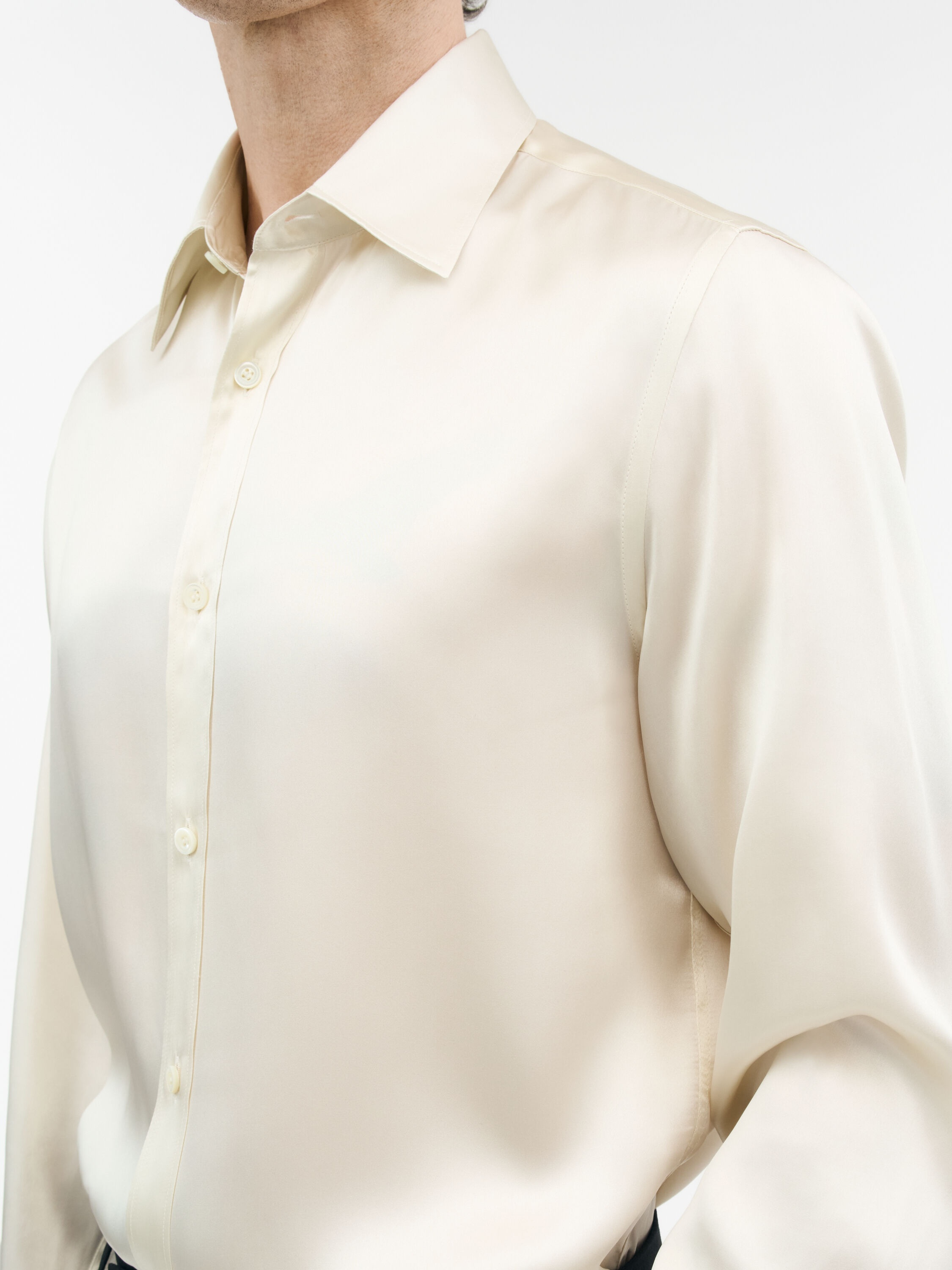 Lowan Regular-Fit Silk Shirt - 5