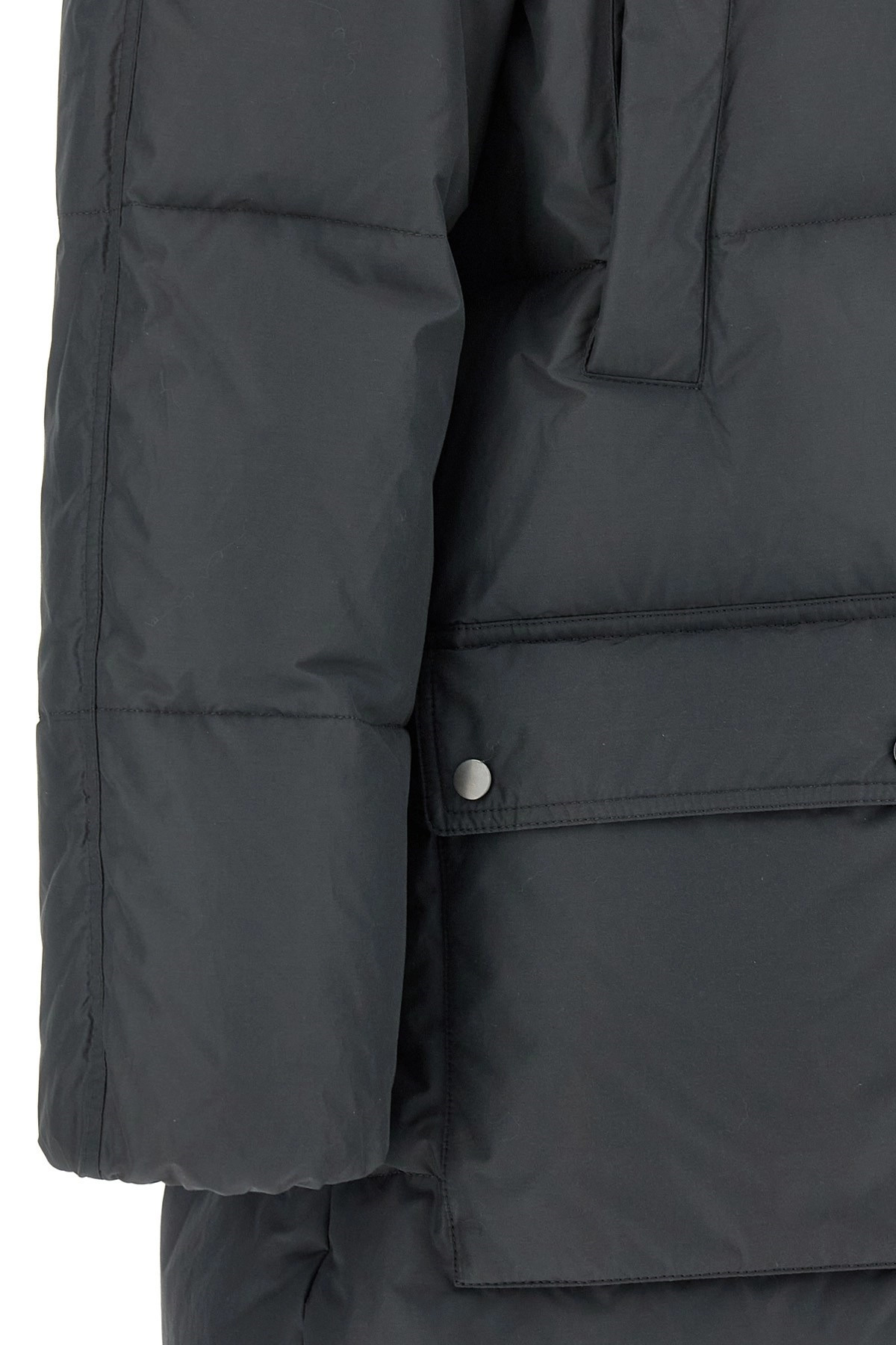 'Shiny Zipper Pull' down jacket - 5